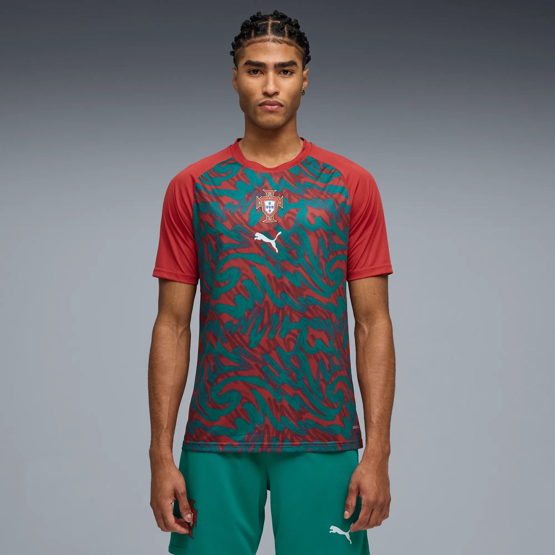 Puma 2026-27 Portugal Men's Pre-Match Soccer Jersey