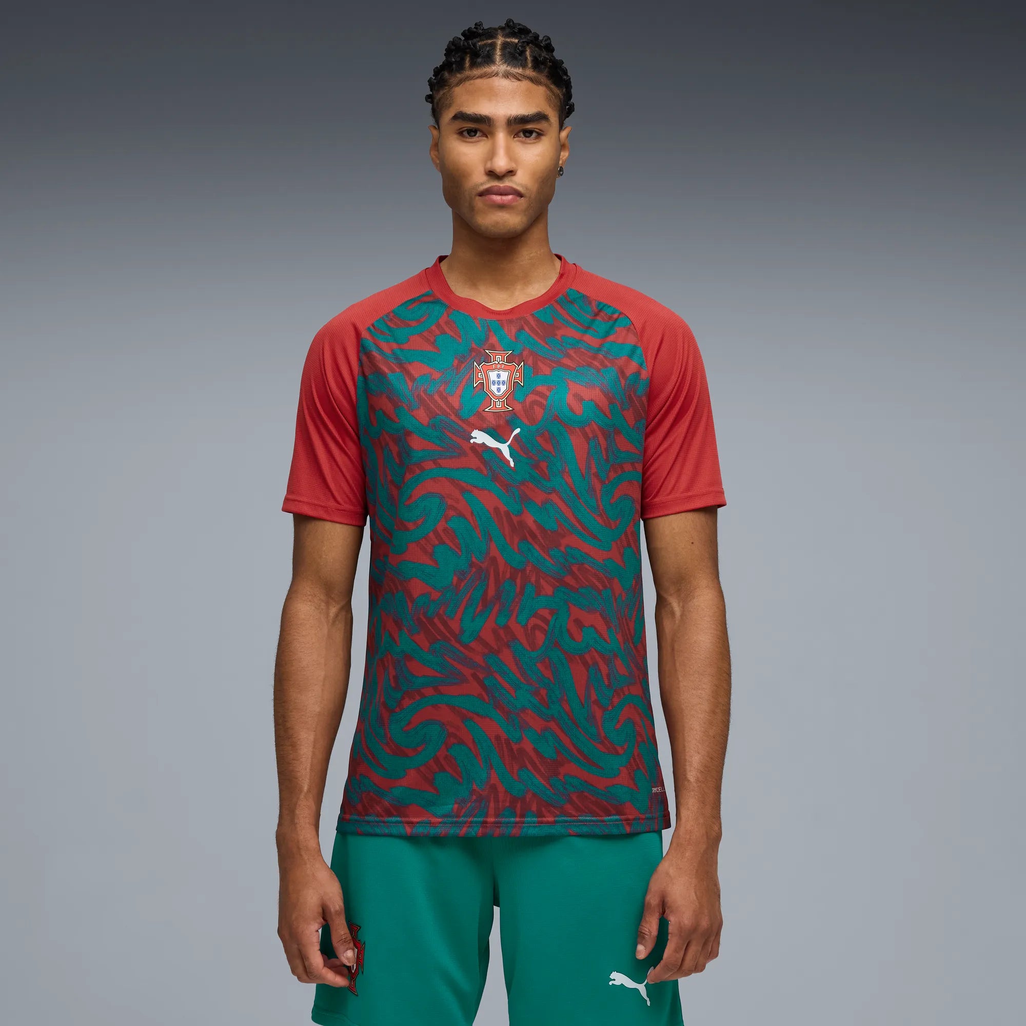 Puma 2026-27 Portugal Men's Pre-Match Soccer Jersey