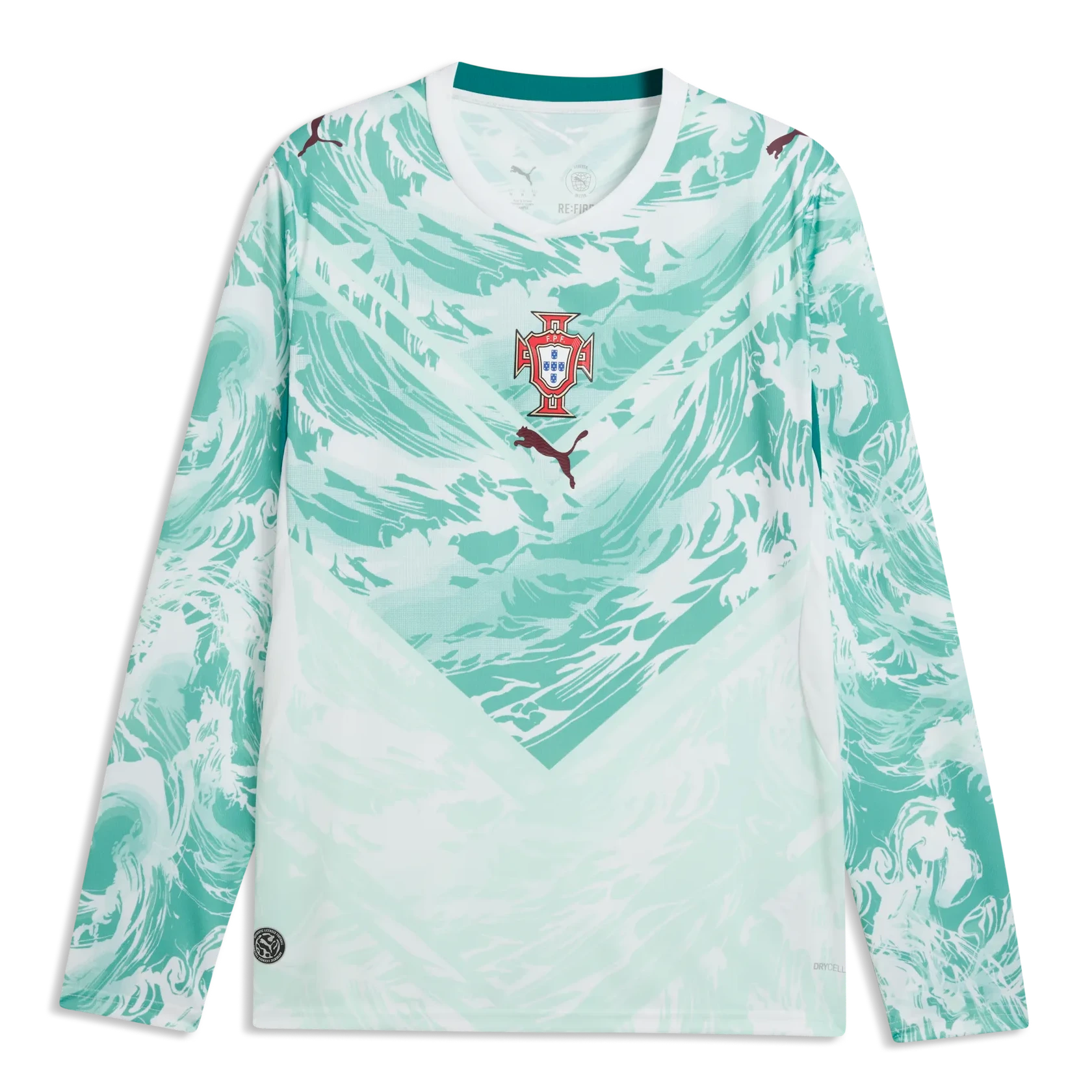 Puma 2026-27 Portugal Men's Stadium Away Long-Sleeve Soccer Jersey (Front)