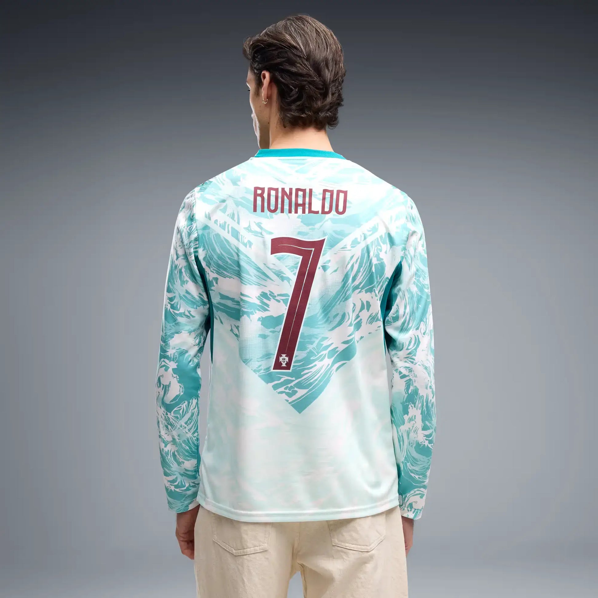 Puma 2026 Portugal Men's Stadium Away Ronaldo #7 Long-Sleeve