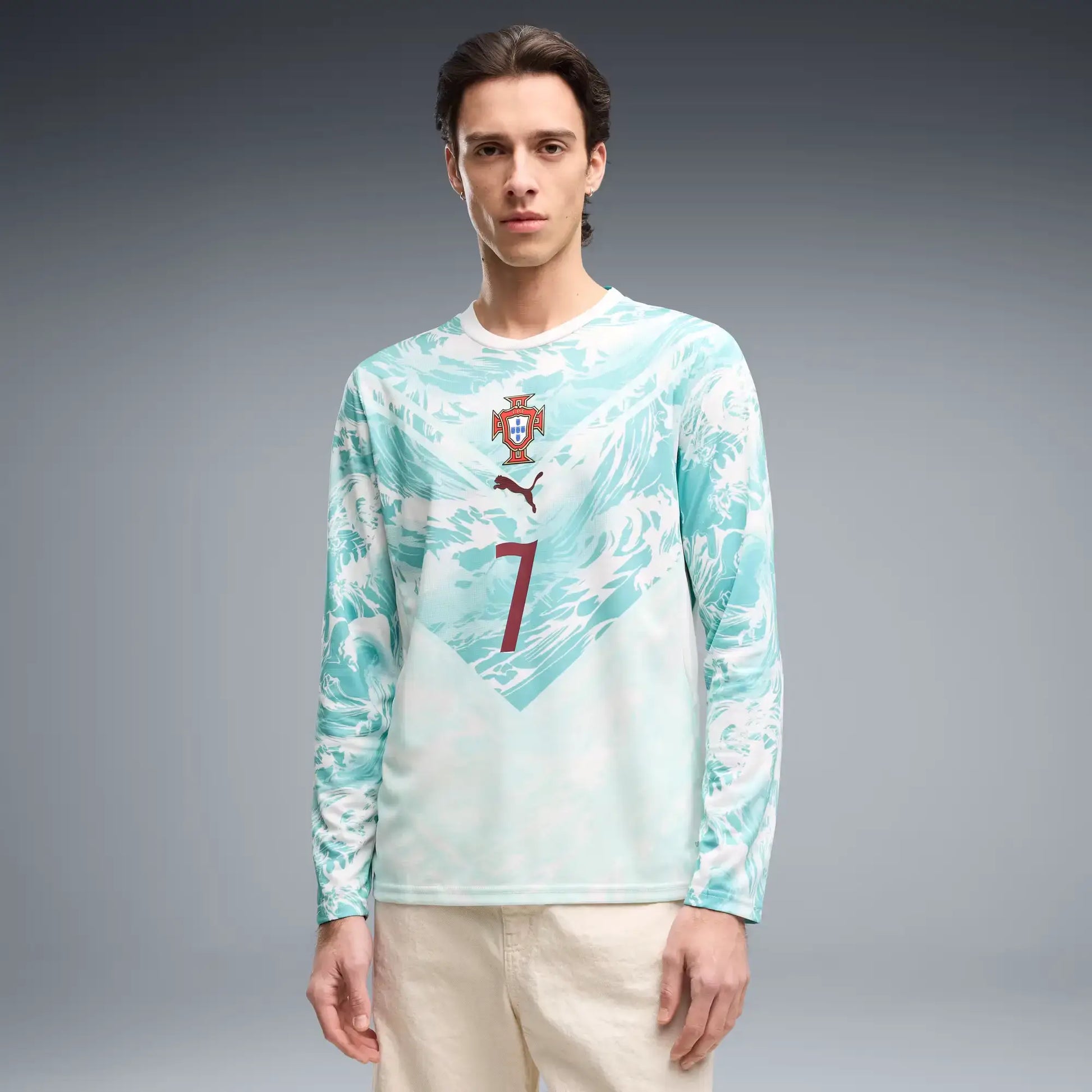 Puma 2026 Portugal Men's Stadium Away Ronaldo #7 Long-Sleeve