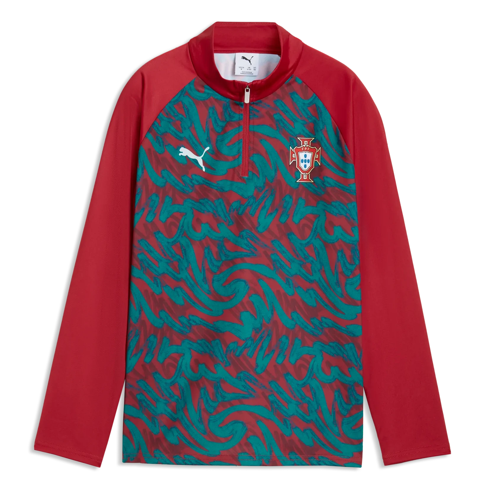 Puma 2026-27 Portugal Youth 1/4 Zip Pre-Match Top