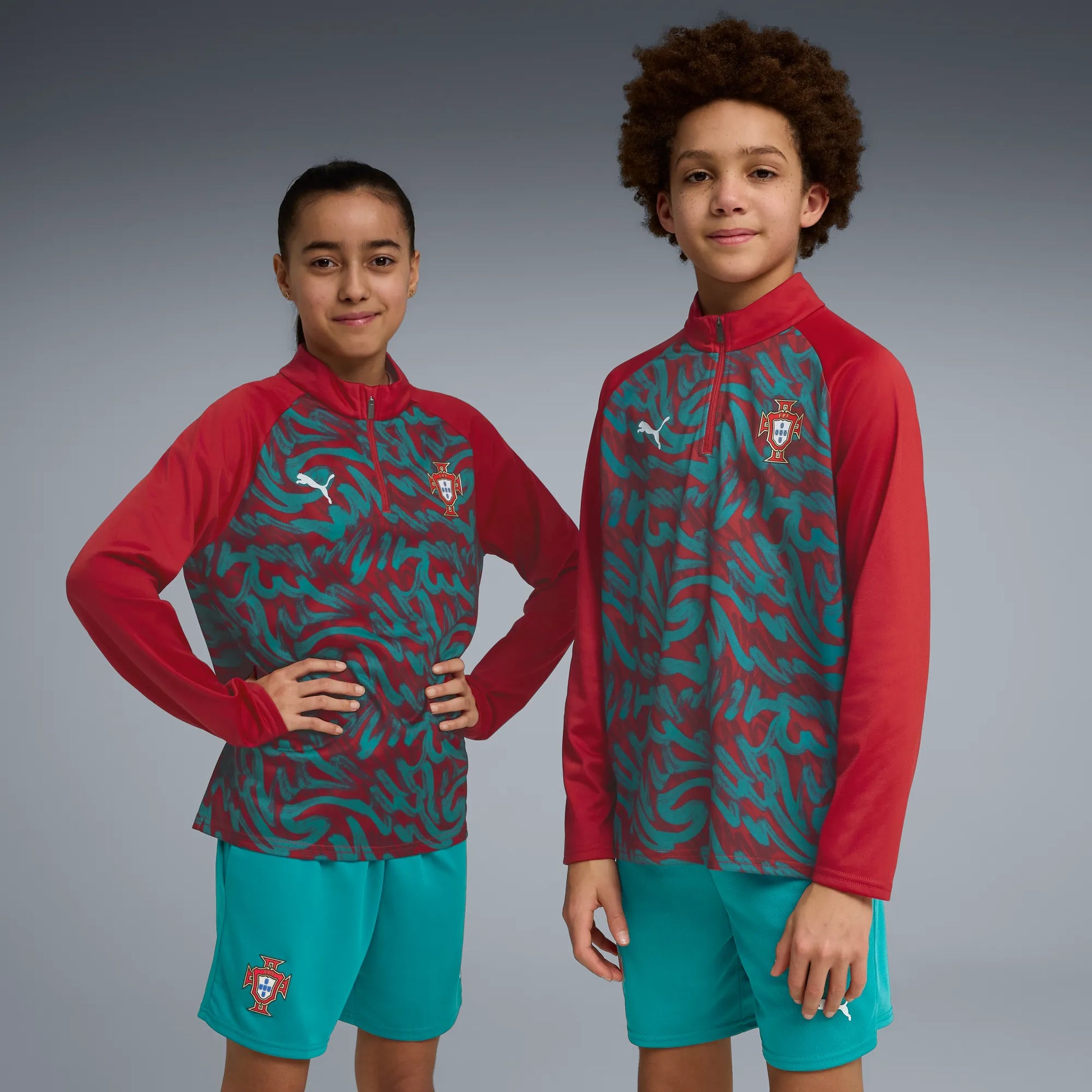 Puma 2026-27 Portugal Youth 1/4 Zip Pre-Match Top