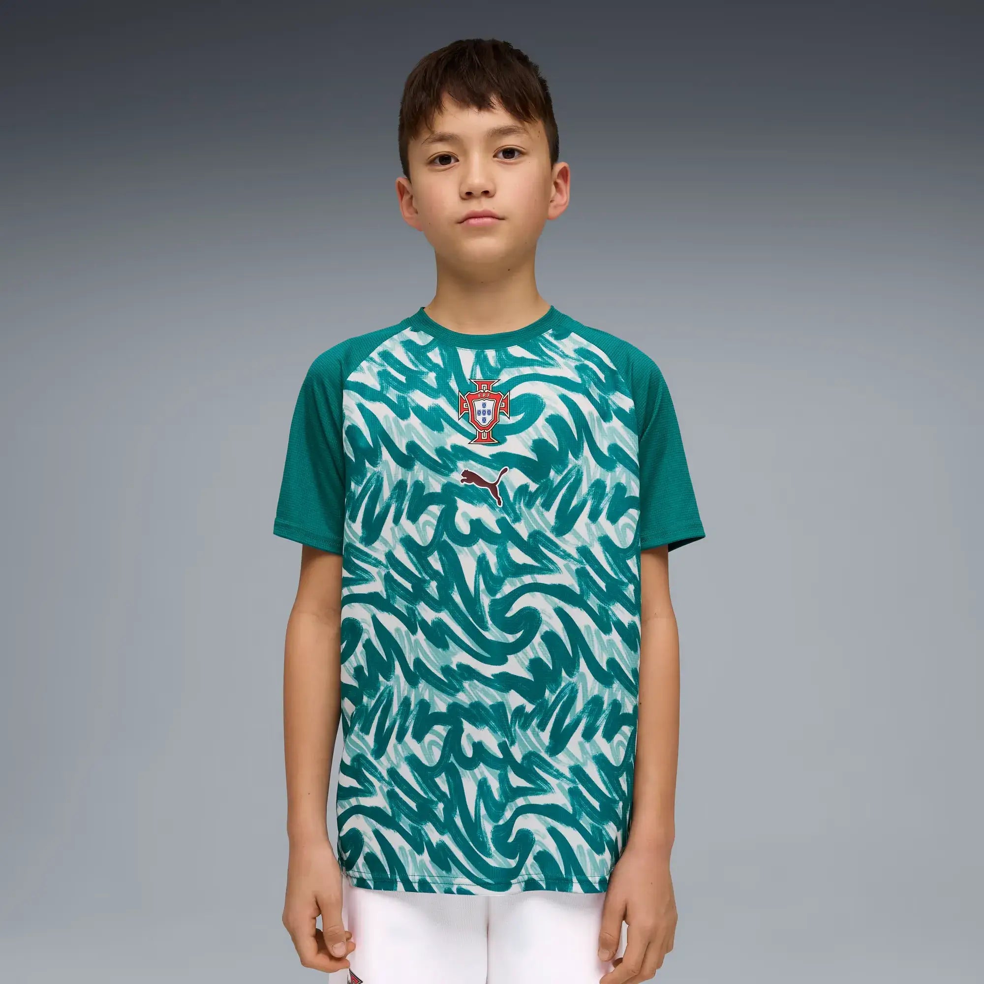 Puma 2026-27 Portugal Youth Pre-Match Soccer Jersey
