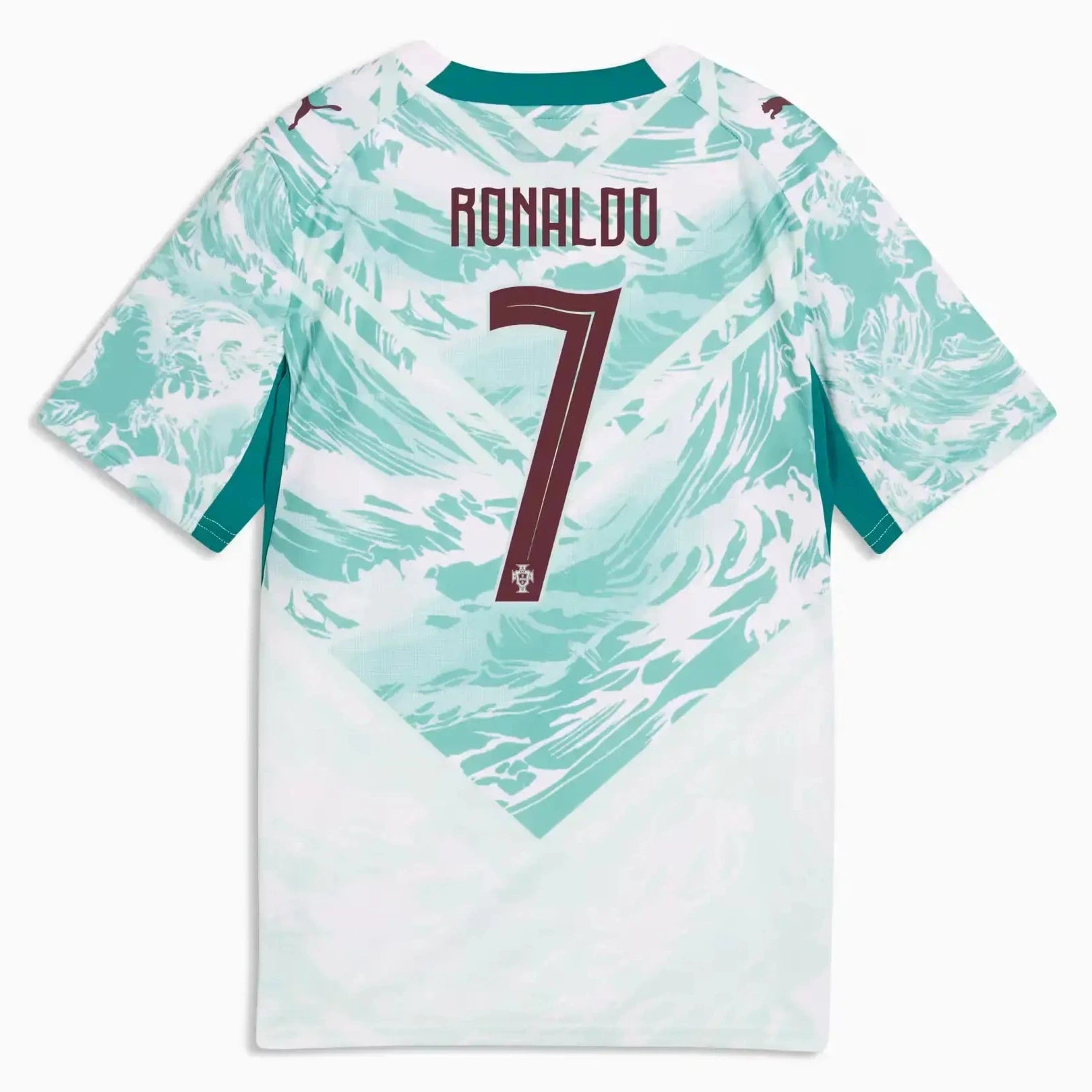 Puma 2026-27 Portugal Youth Stadium Away Ronaldo #7 Soccer Jersey (Back)