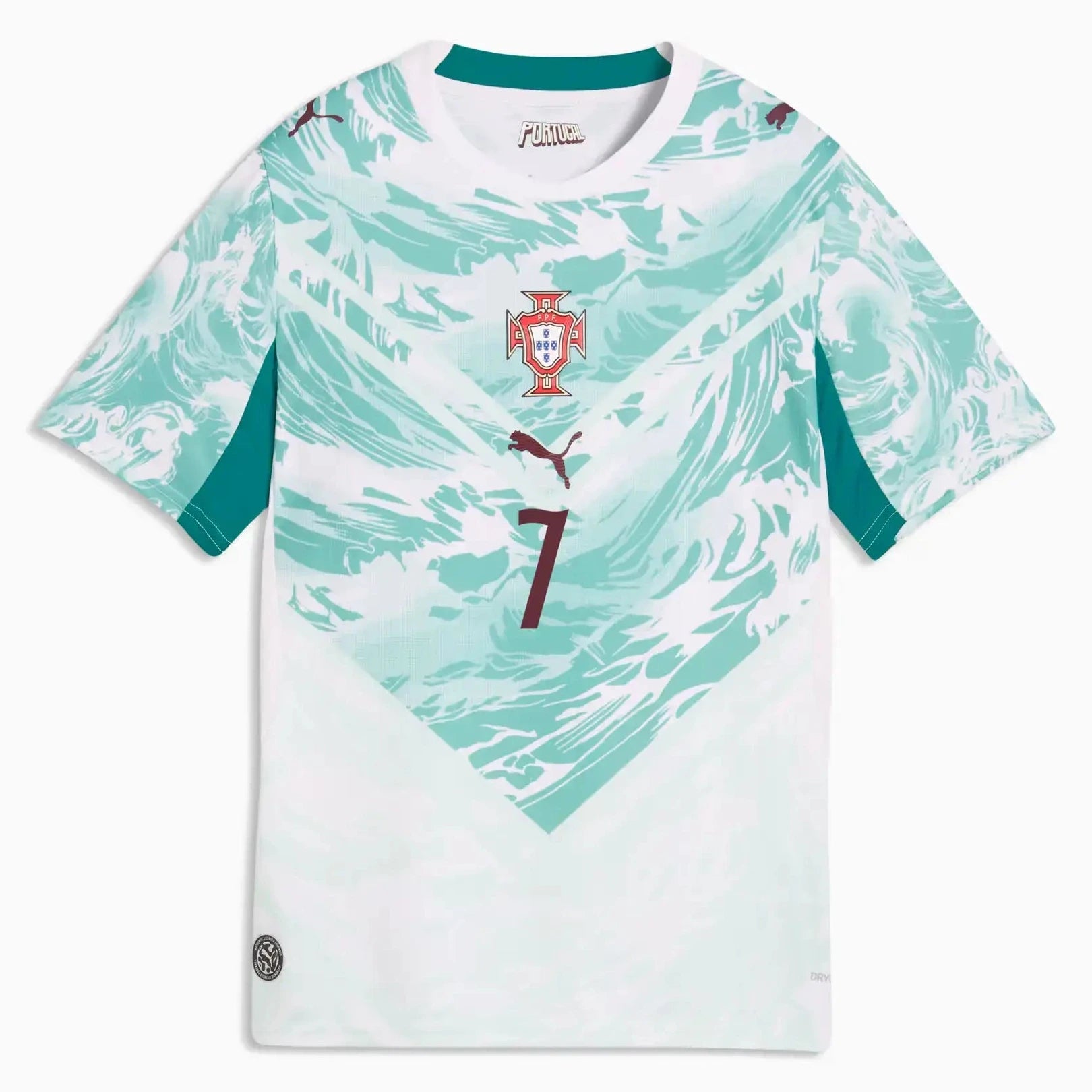 Puma 2026-27 Portugal Youth Stadium Away Ronaldo #7 Soccer Jersey (Front)