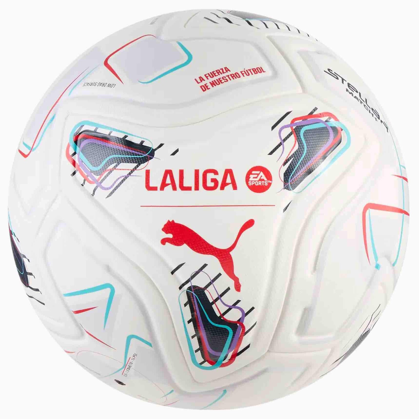 Puma 2026-27 Stellar Match LaLiga Soccer Ball (Front)