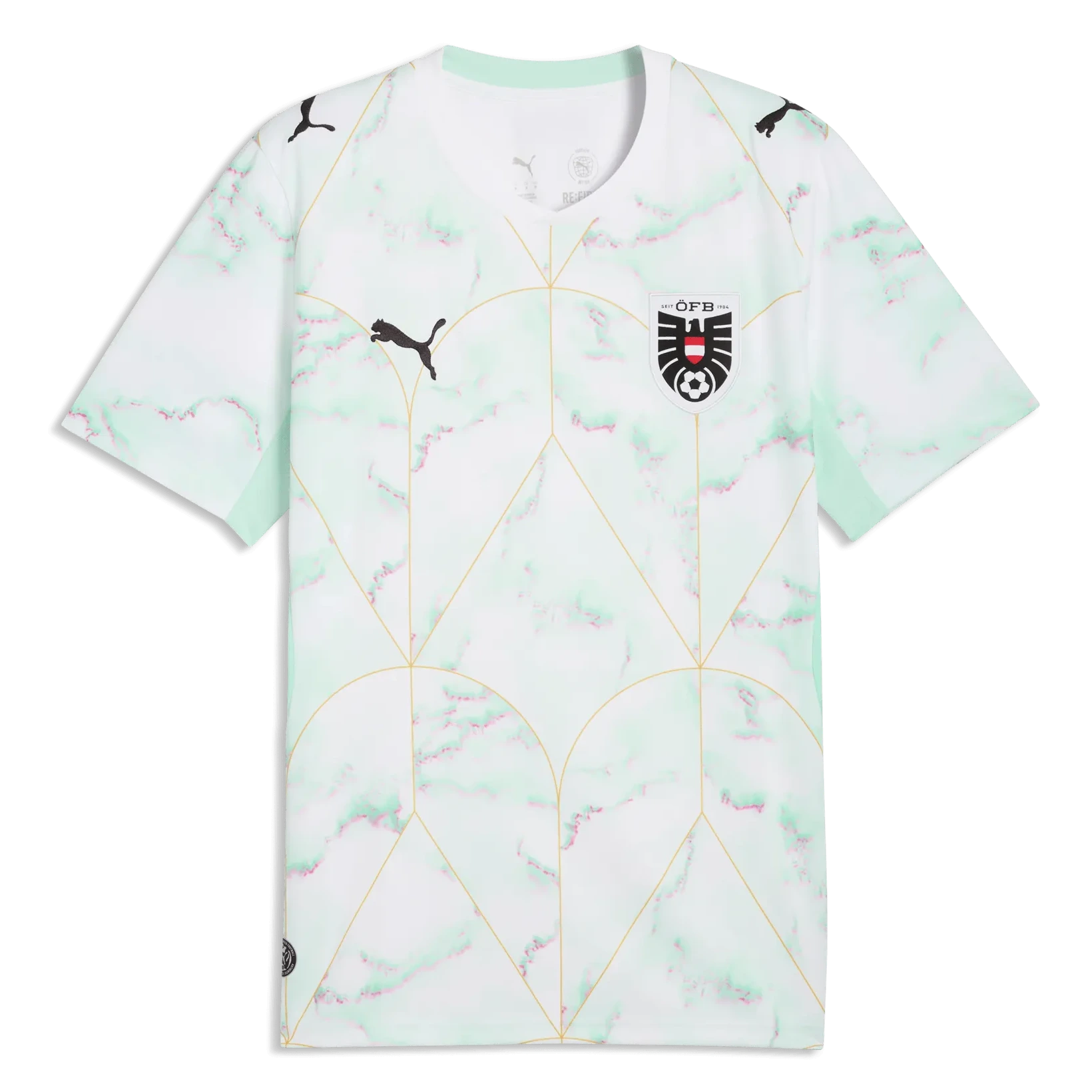 Puma 2026 Austria Men's Stadium Away Soccer Jersey (Front)