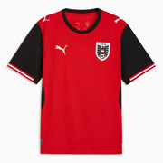 Puma 2026 Austria Men's Stadium Home Soccer Jersey (Front)
