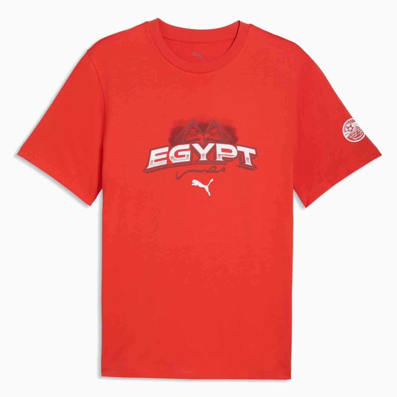 Puma 2026 Egypt Men's FtblCulture Tee (Front)