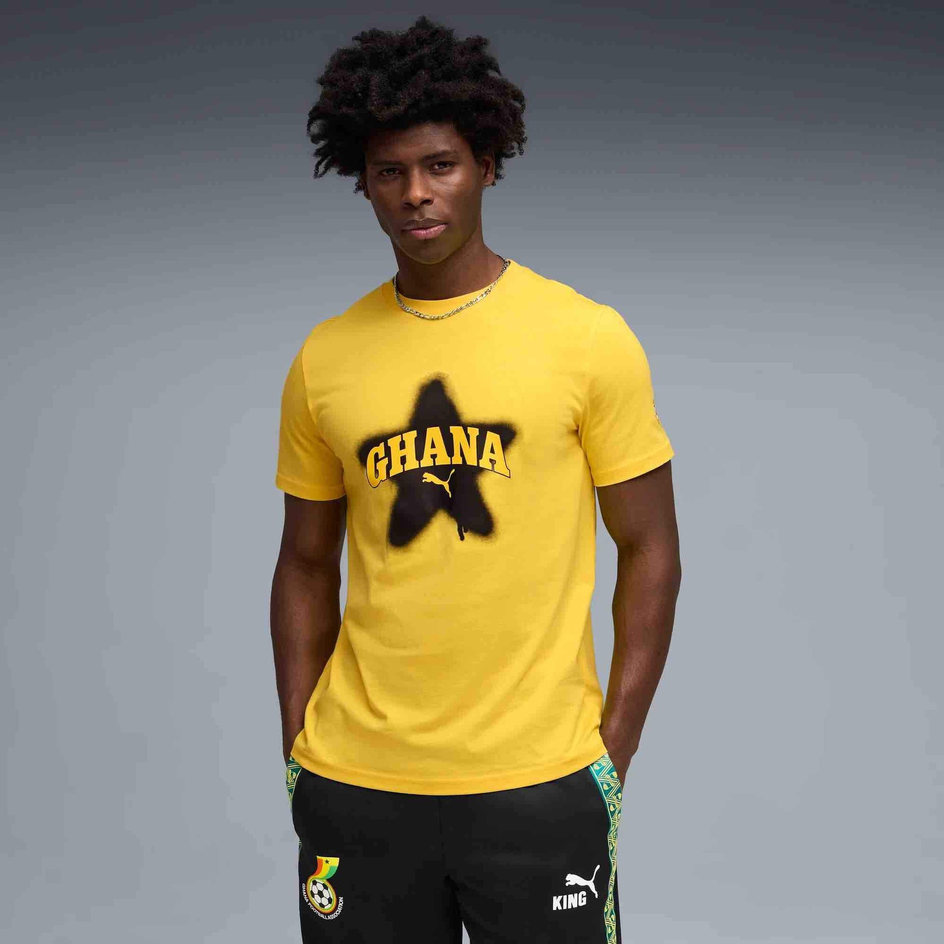 Puma 2026 Ghana Men's FtblCulture Tee (Model - Front)