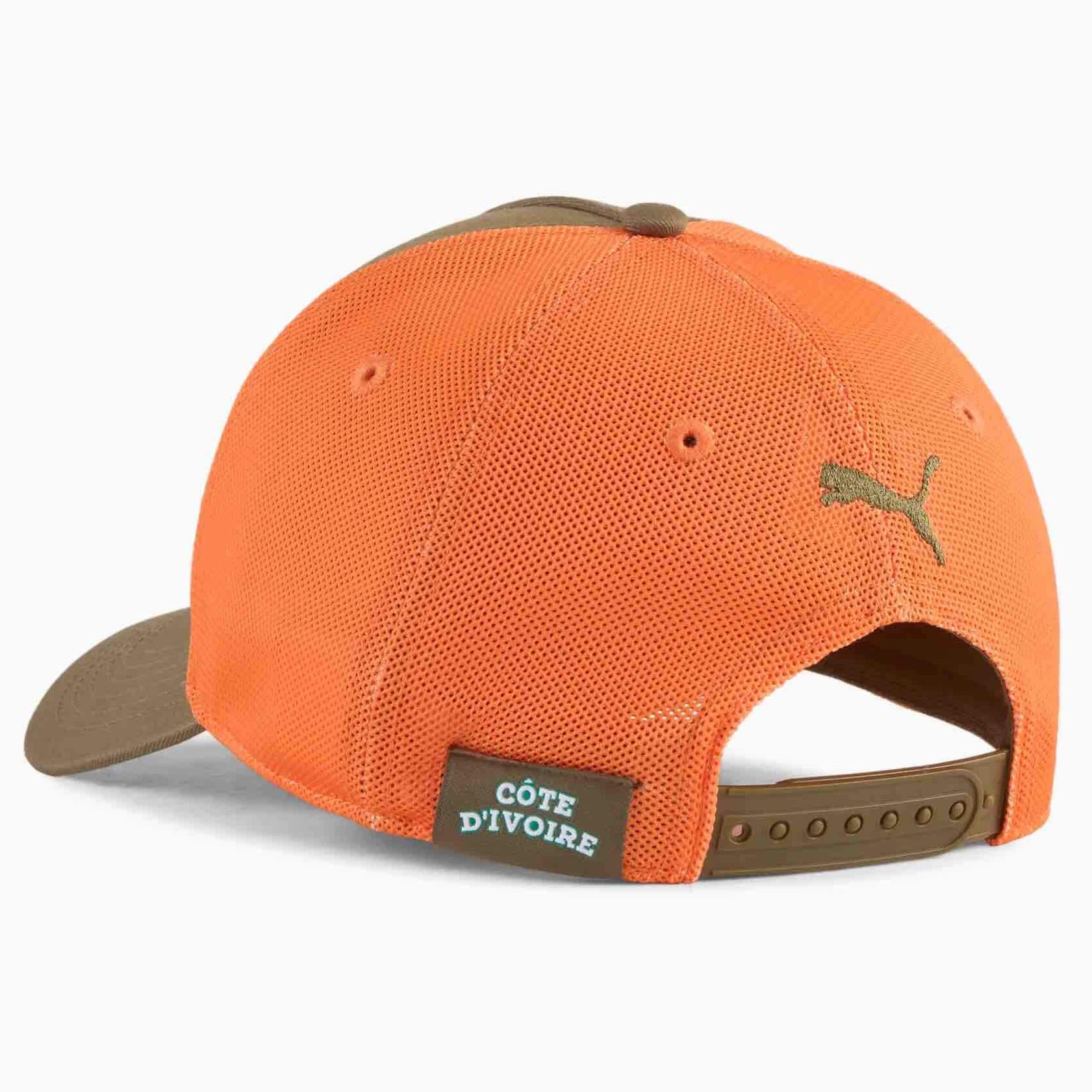 Puma 2026 Ivory Coast Trucker Hat (Lateral - Back
