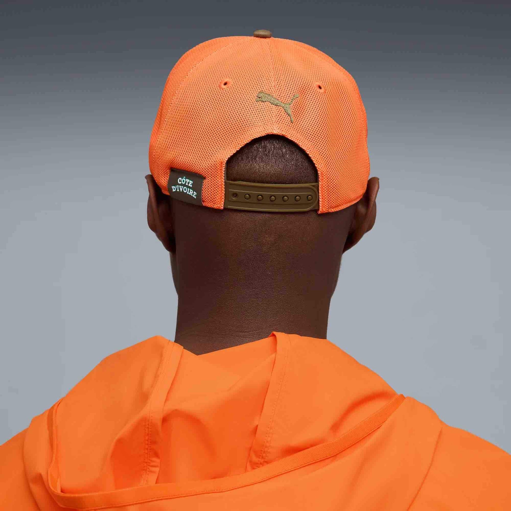 Puma 2026 Ivory Coast Trucker Hat (Model - Back)