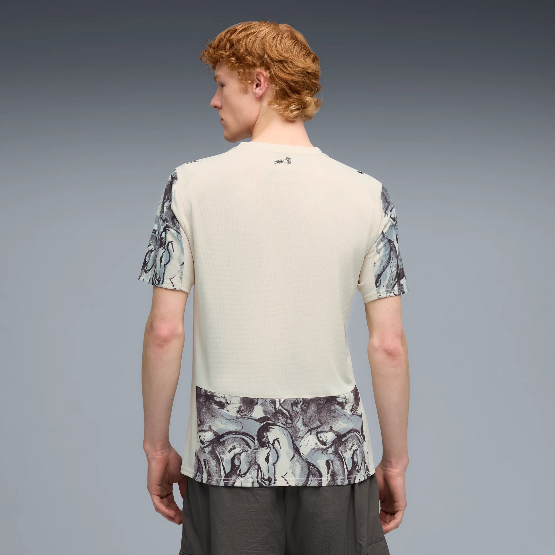 Puma 2026 Manchester City Men's Year of the Horse Stadium Soccer Jersey (Model - Back)