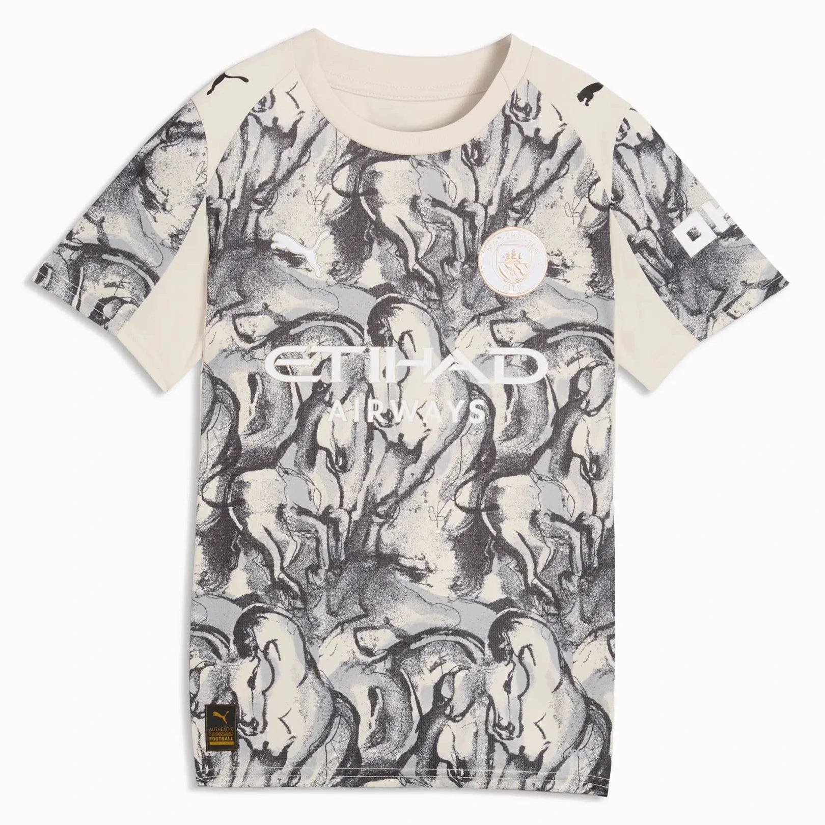 Puma 2026 Manchester City Youth Year of the Horse Stadium Soccer Jersey (Front)