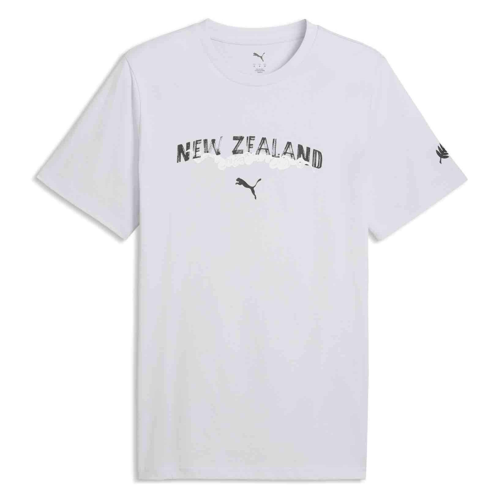 Puma 2026 New Zealand Men's FtblCulture Tee (Front)