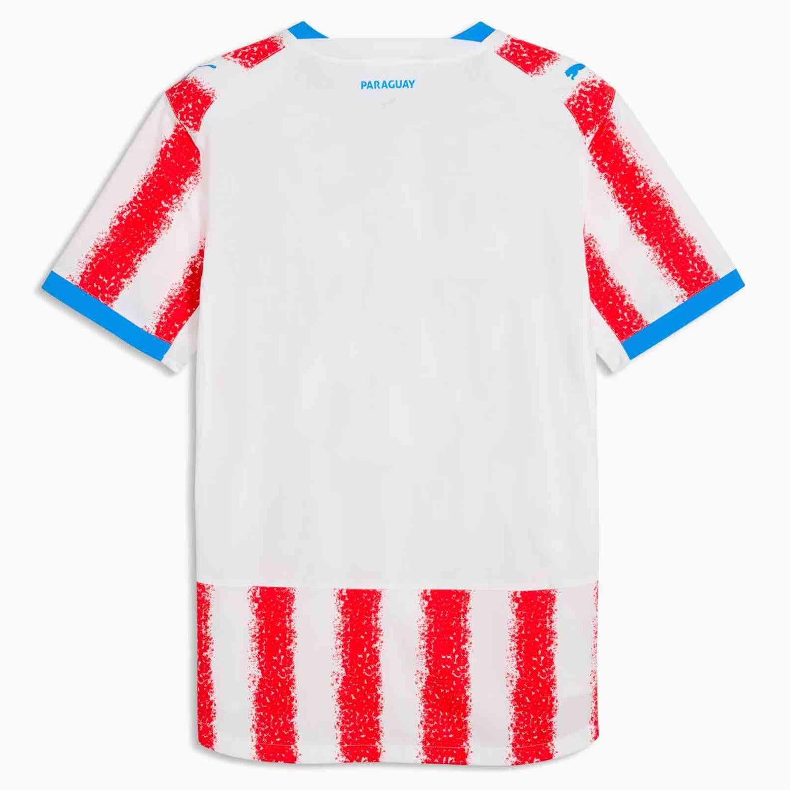 Puma 2026 Paraguay Men's Authentic Home Soccer Jersey (Back)