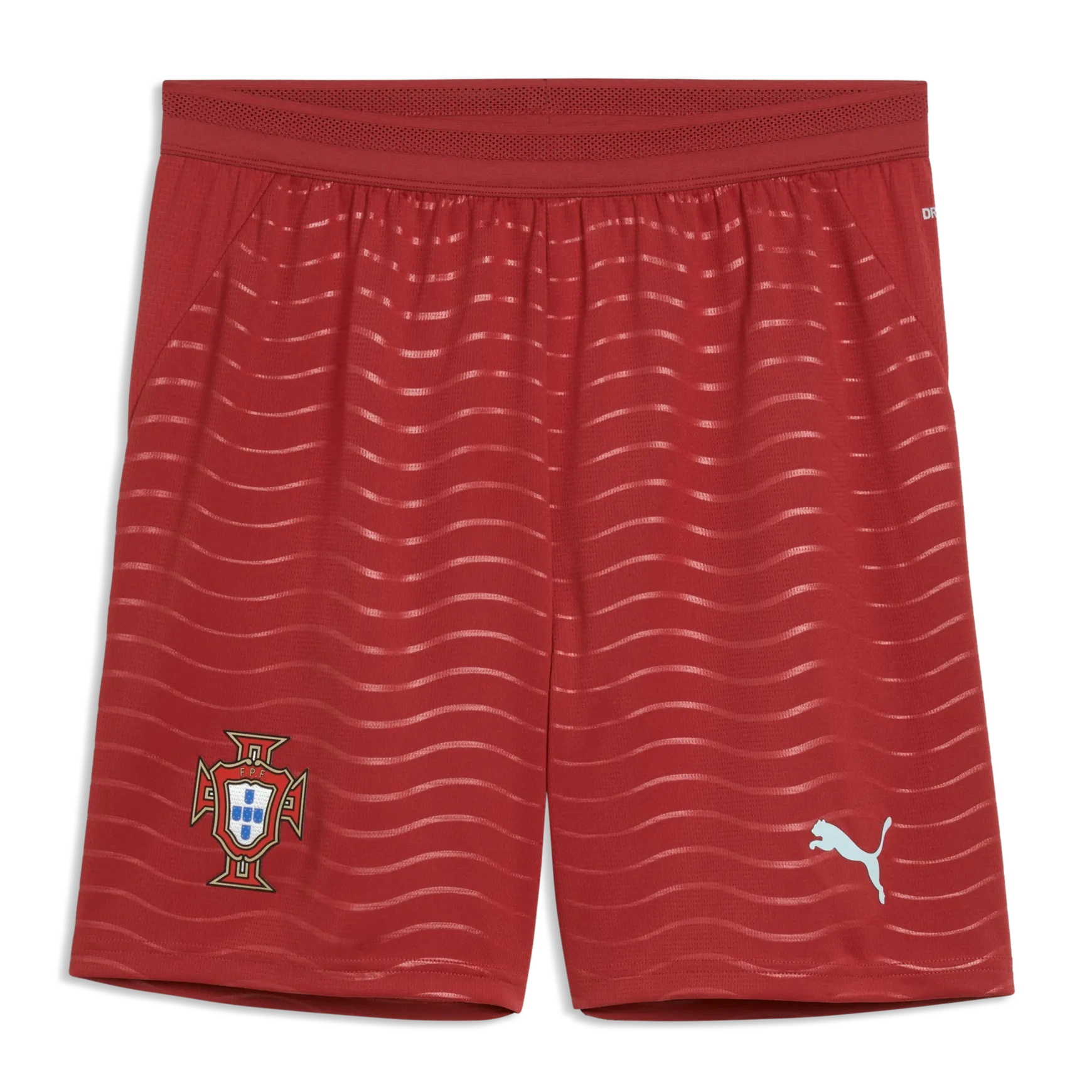 Puma 2026 Portugal Men's Stadium Home Shorts (Front)