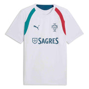 Puma 2026 Portugal Men's Training Soccer Jersey Silver Mist-Ocean Tropic (Front)