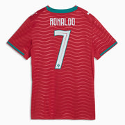 Puma 2026 Portugal Women's Stadium Home Ronaldo #7 Soccer Jersey (Back)