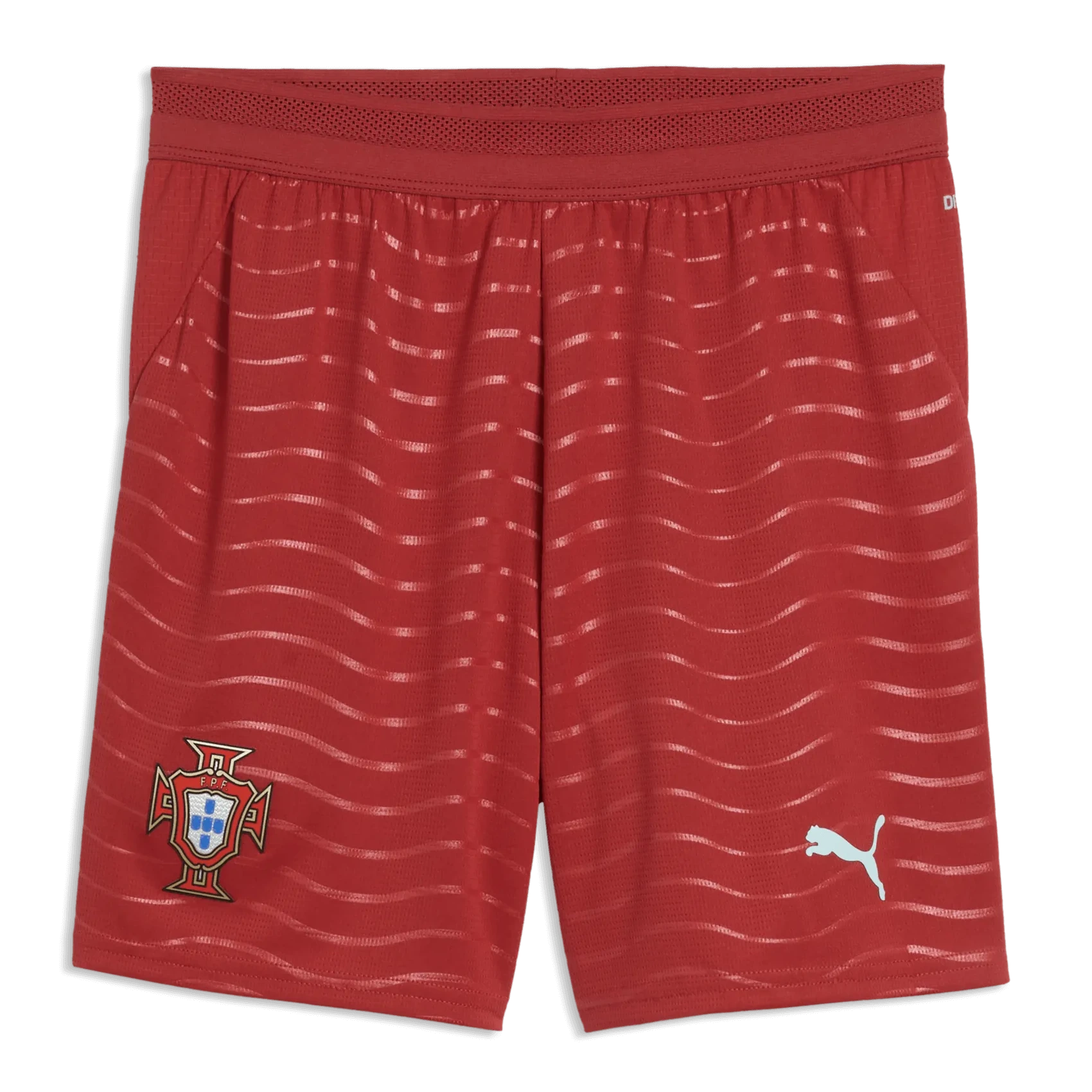 Puma 2026 Portugal Youth Stadium Home Shorts (Front)