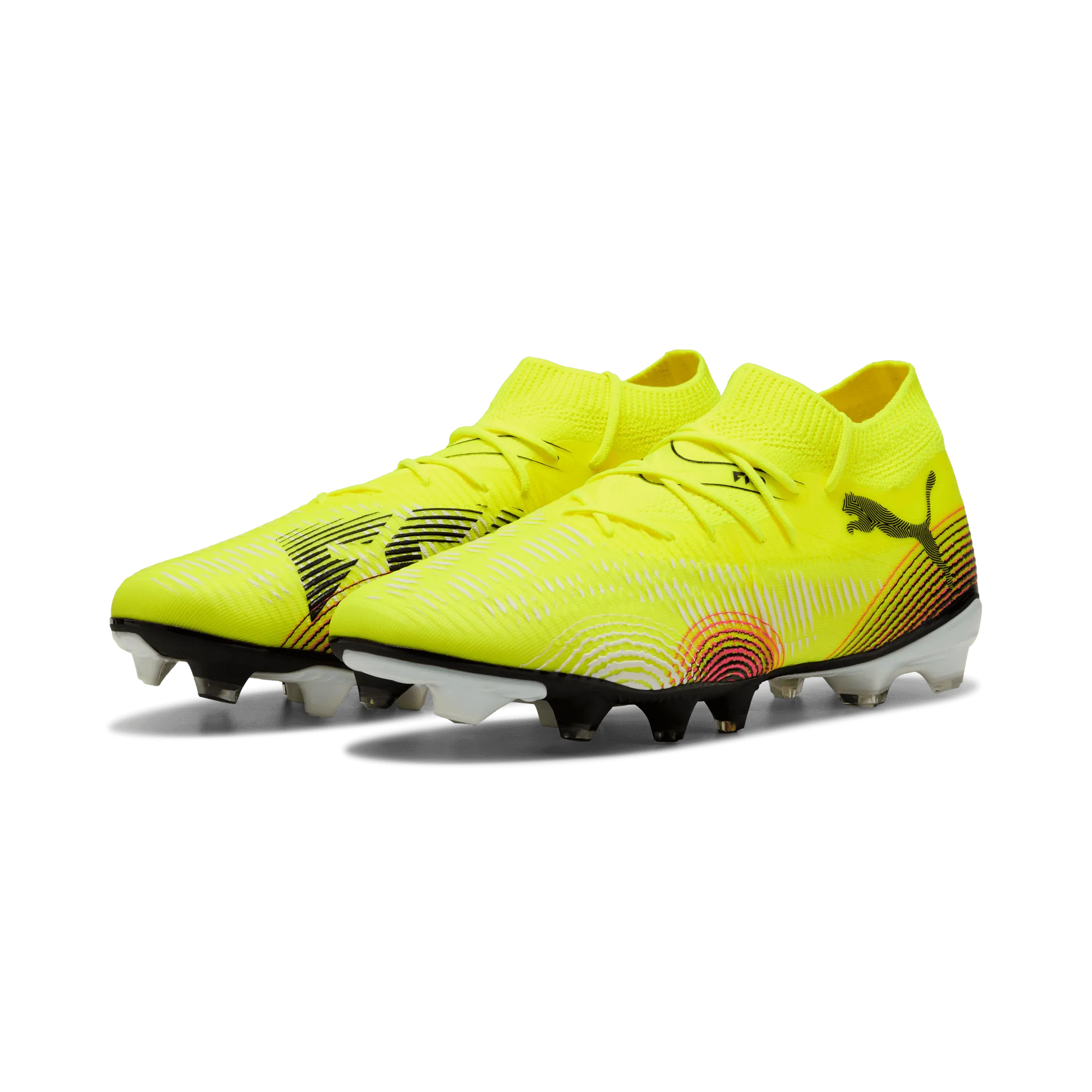 Puma Future 8 Match Firm/Artificial Ground Soccer Cleats - Audacity Pack (SP25) (Pair - Lateral)