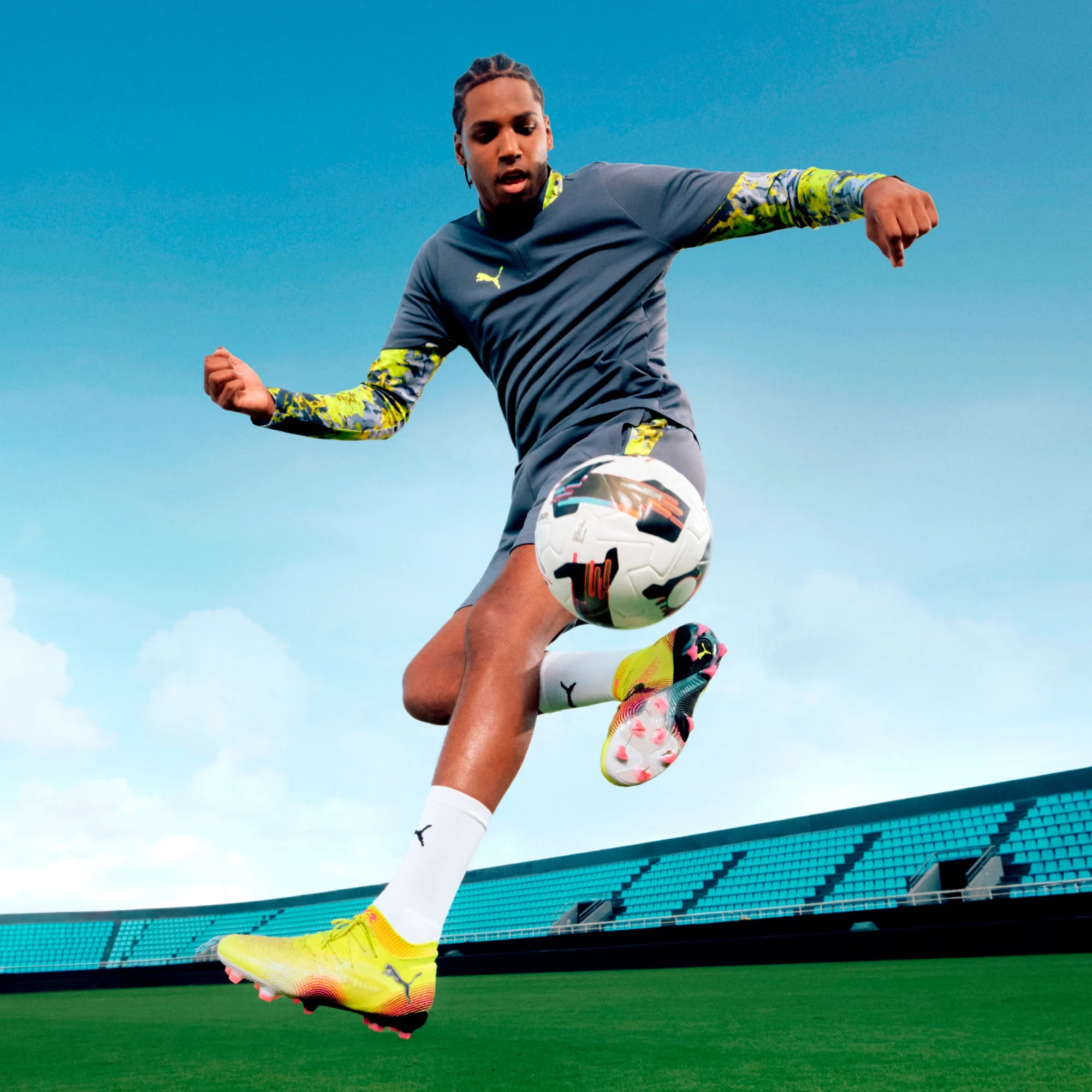 Puma Future 8 Ultimate Low Firm Ground Soccer Cleats - Audacity Pack (SP25) (Model 3)