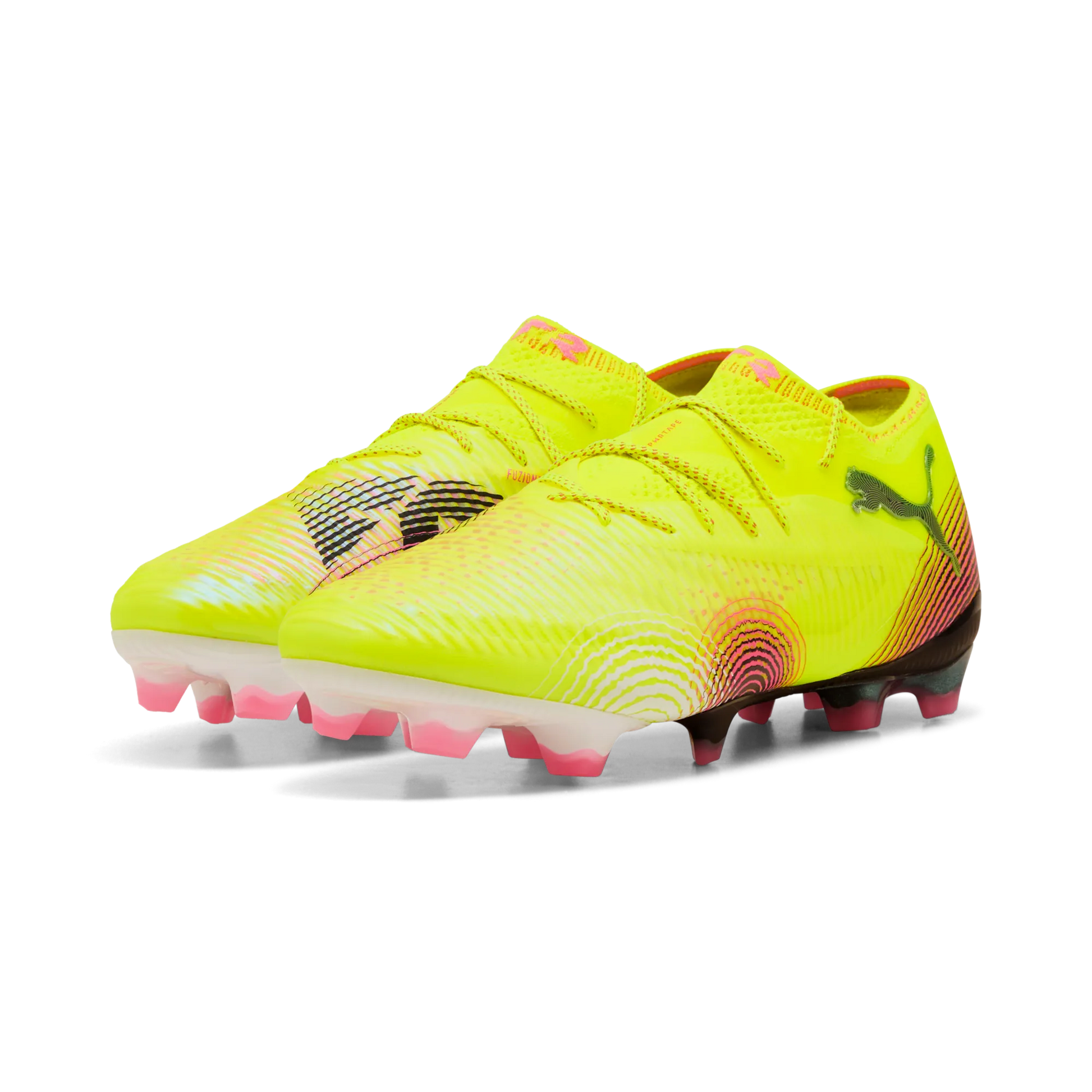 Puma Future 8 Ultimate Low Firm Ground Soccer Cleats - Audacity Pack (SP25) (Pair - Lateral)