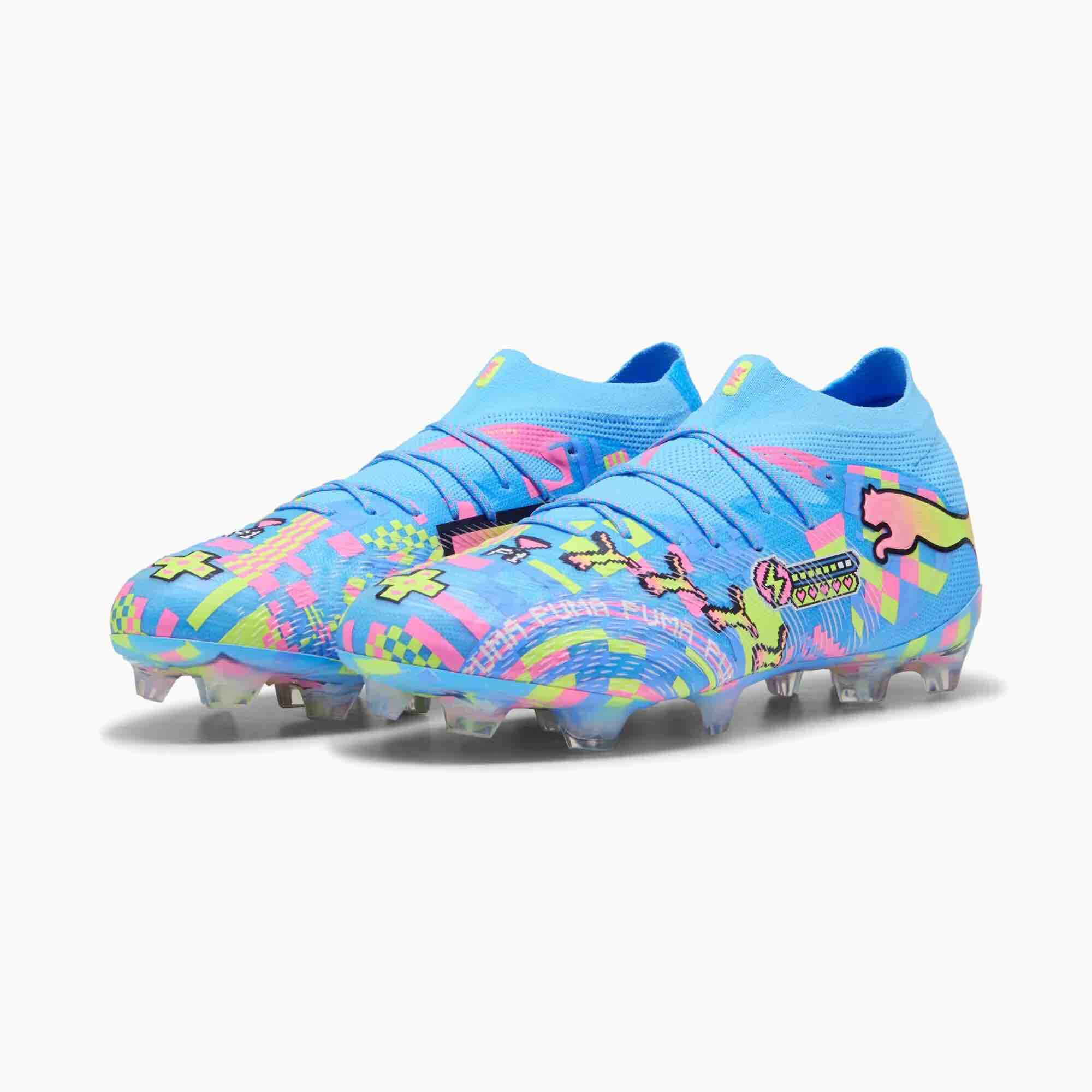 Puma Future 9 Ultimate Advanced Level Firm Ground Soccer Cleats - Level Up Pack (FA26) (Pair - Lateral)