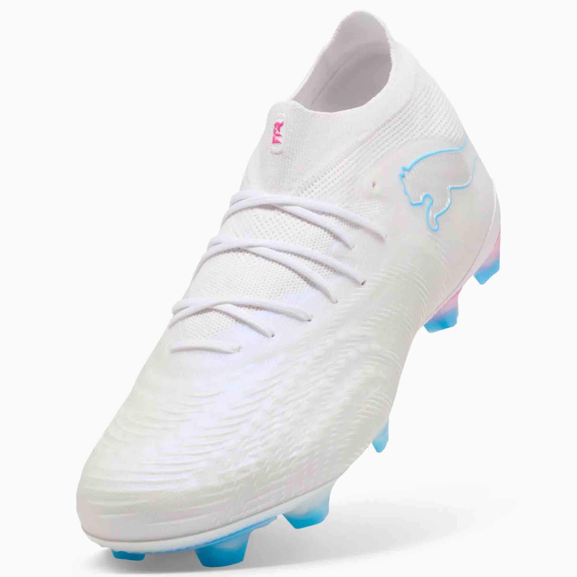 Puma Future 9 Ultimate Firm Ground Soccer Cleats - White Pack