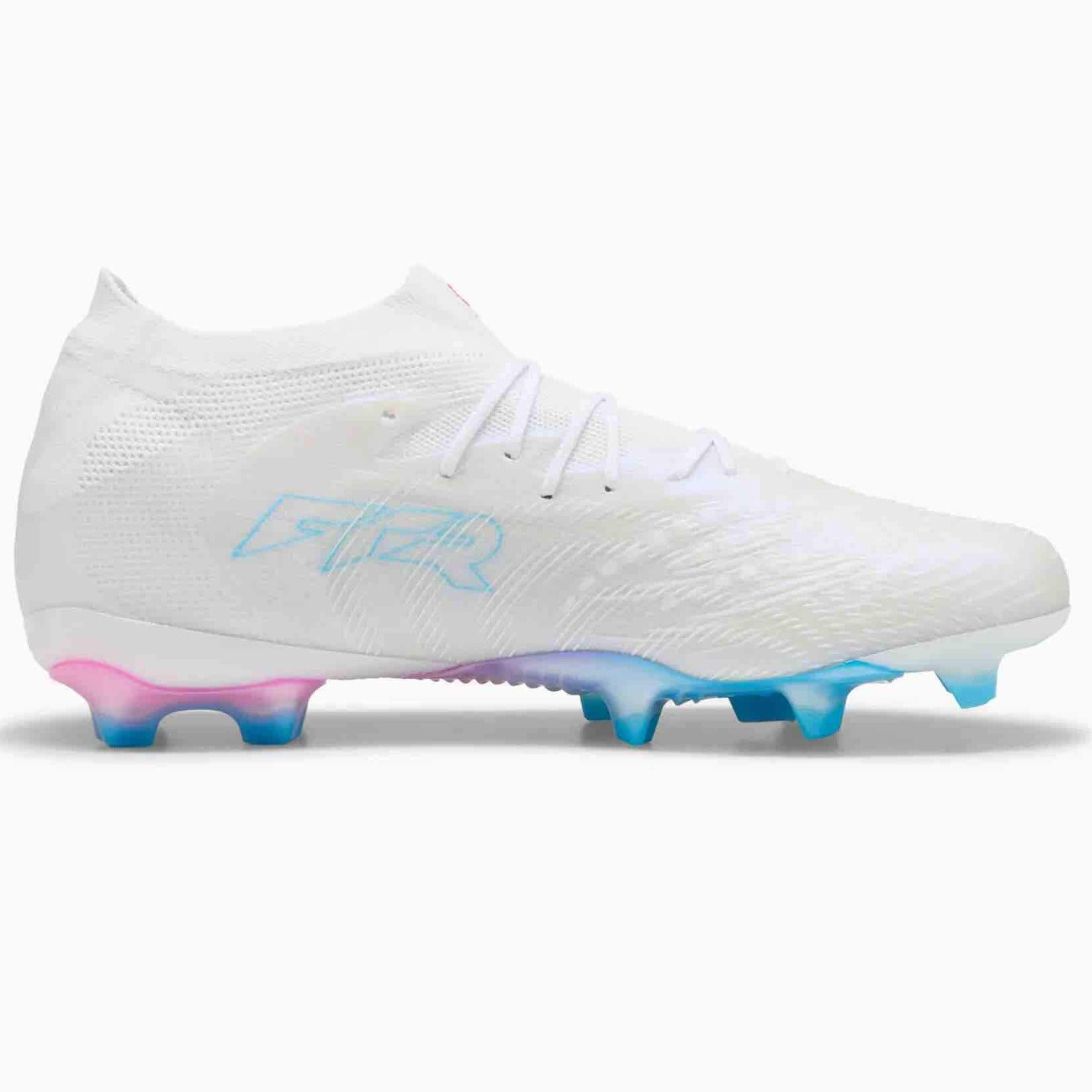 Puma Future 9 Ultimate Firm Ground Soccer Cleats - White Pack