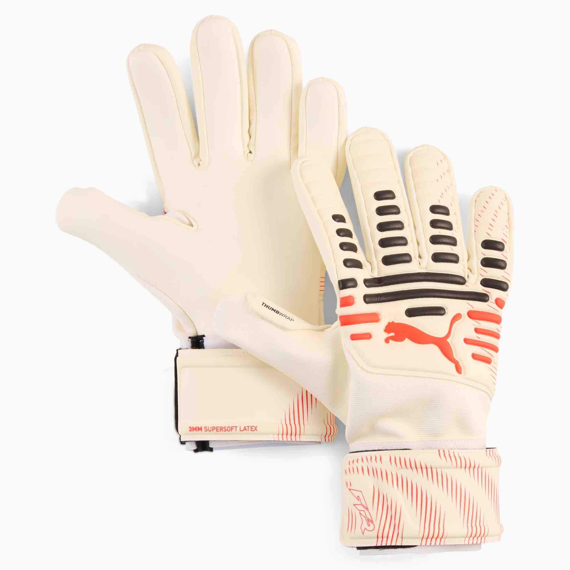 Puma Future Match NC Goalkeeper Gloves Sugared Almond-Puma Black-Ultra Red (Pair)