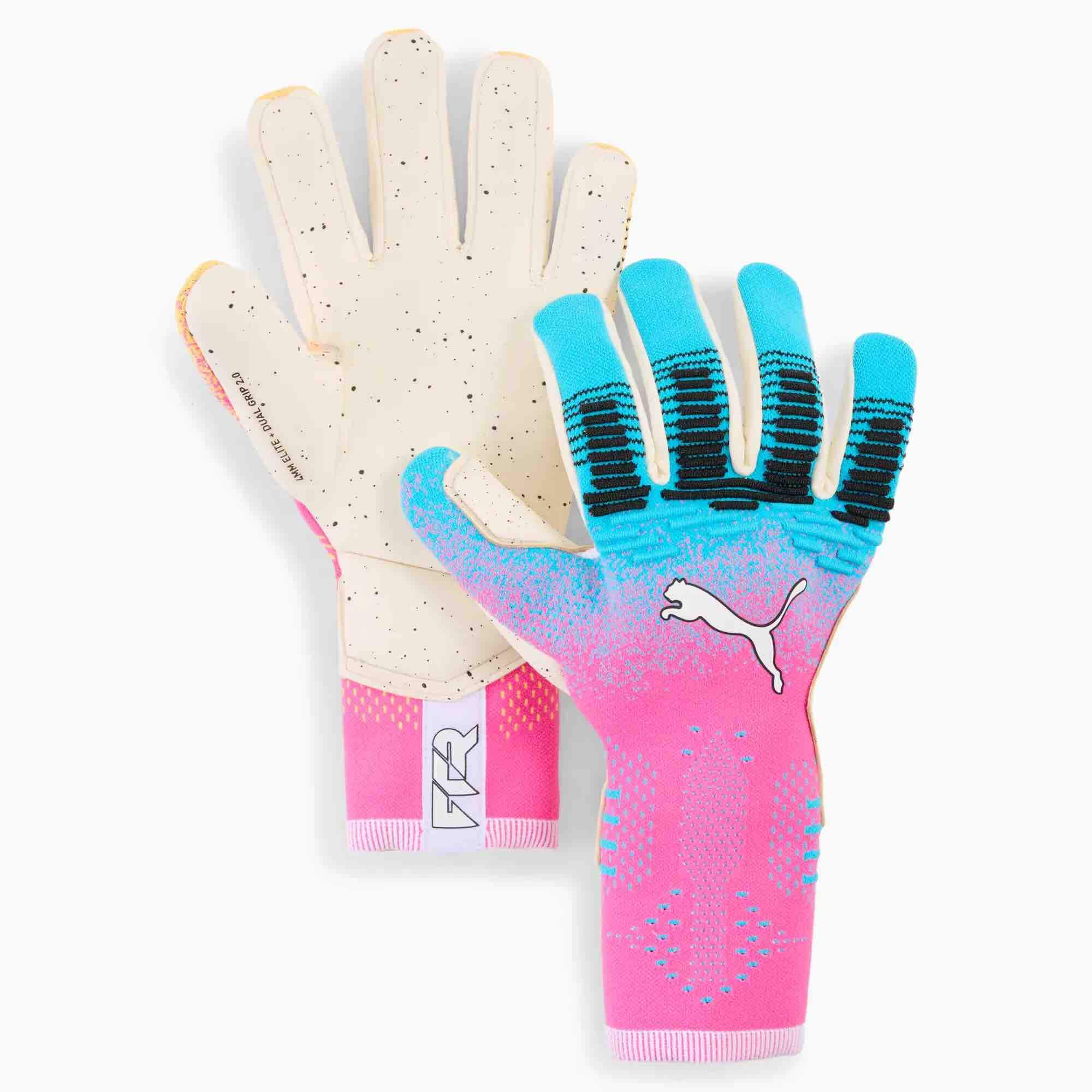Puma Future Ultimate NC Goalkeeper Gloves Ultra Blue-Poison Pink-Puma White (Pair - Inner and Outer)