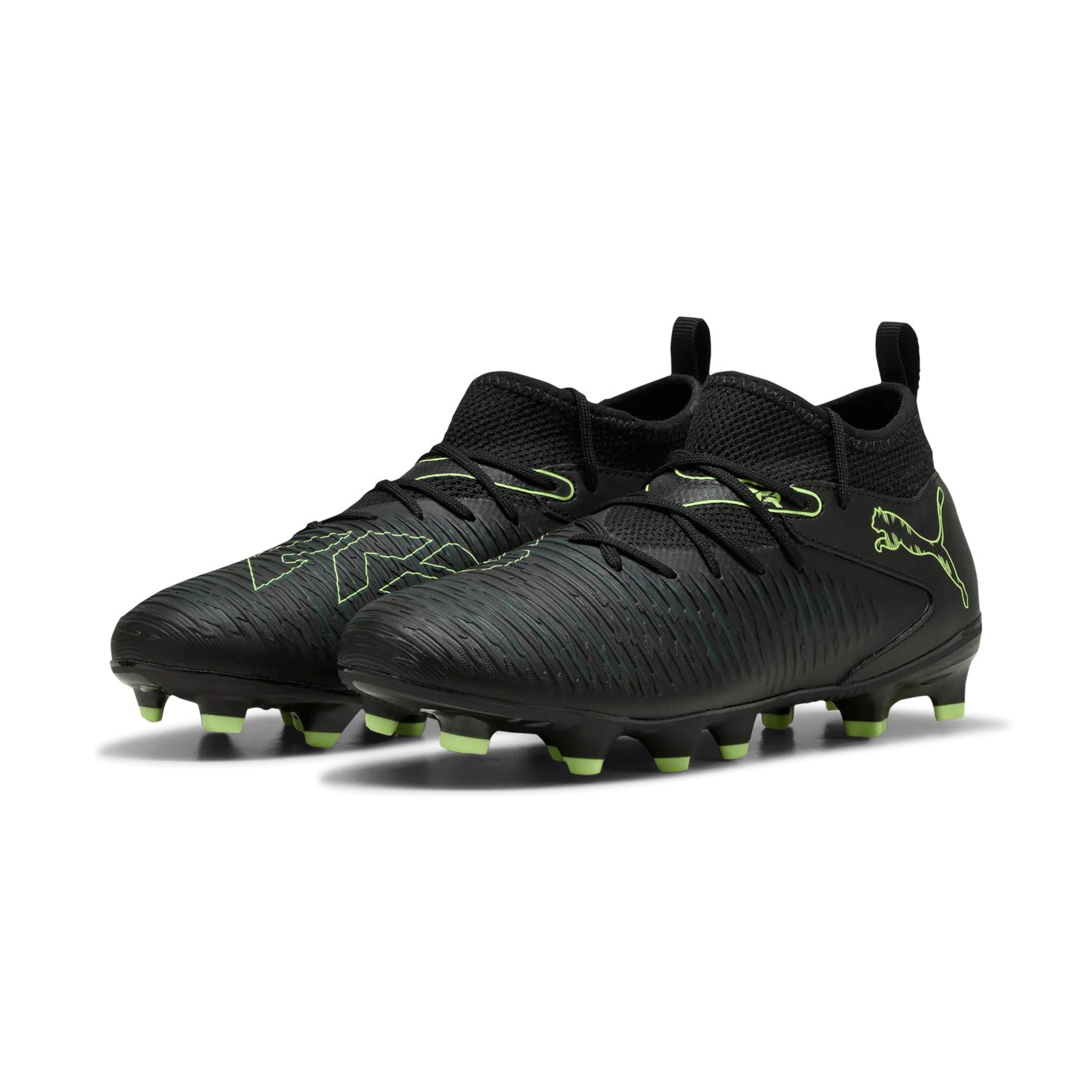 Puma JR Future 8 Match Firm_Artificial Ground Soccer Cleats-Eclipse Pack (FA25) (Pair - Lateral)
