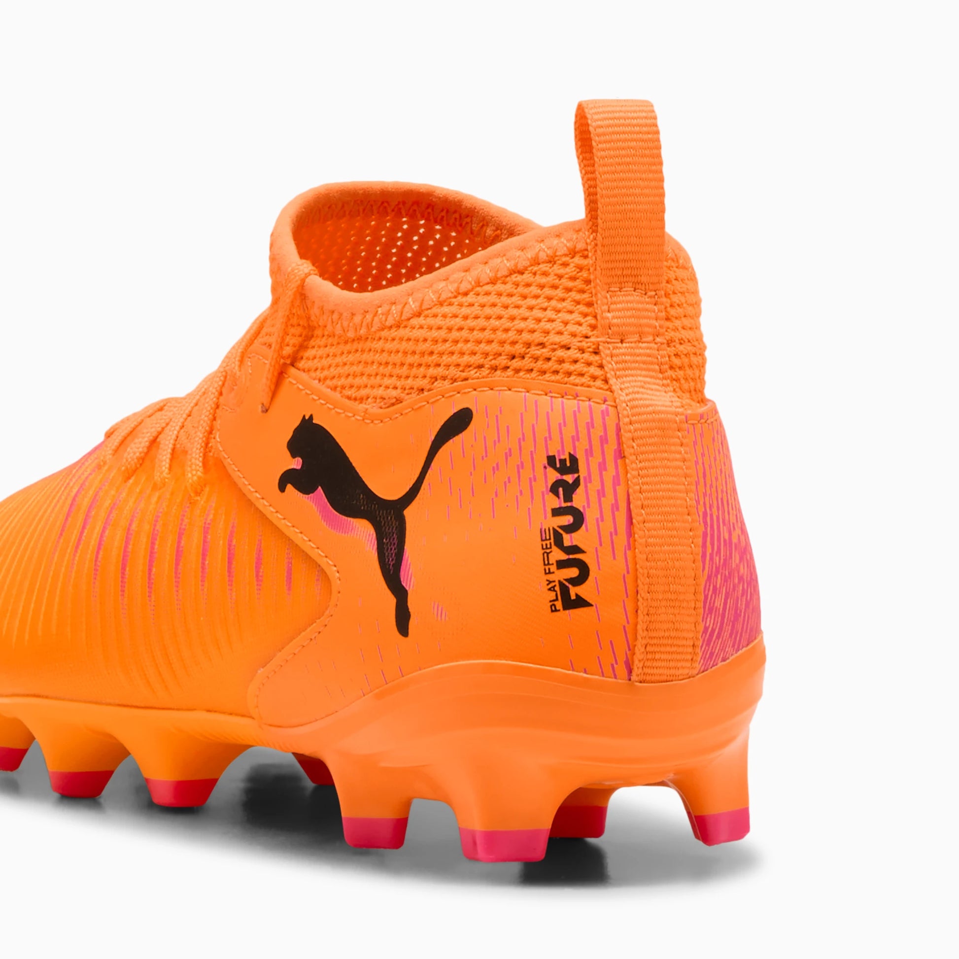 Puma JR Future 8 Match Firm/Artificial Ground Soccer Cleats - Hot Pursuit Pack (FA25) (Detail 2)