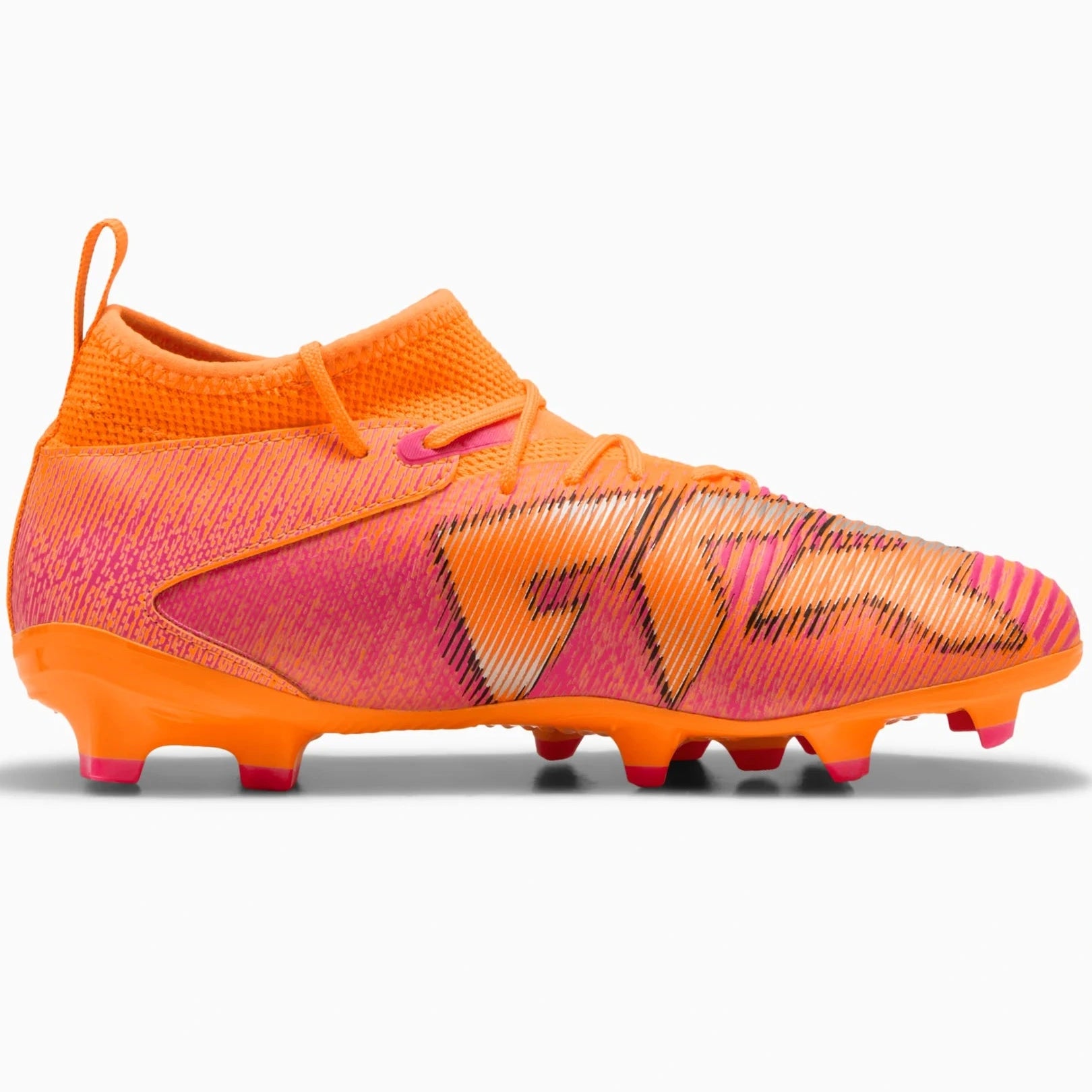 Puma JR Future 8 Match Firm/Artificial Ground Soccer Cleats - Hot Pursuit Pack (FA25) (Side 2)