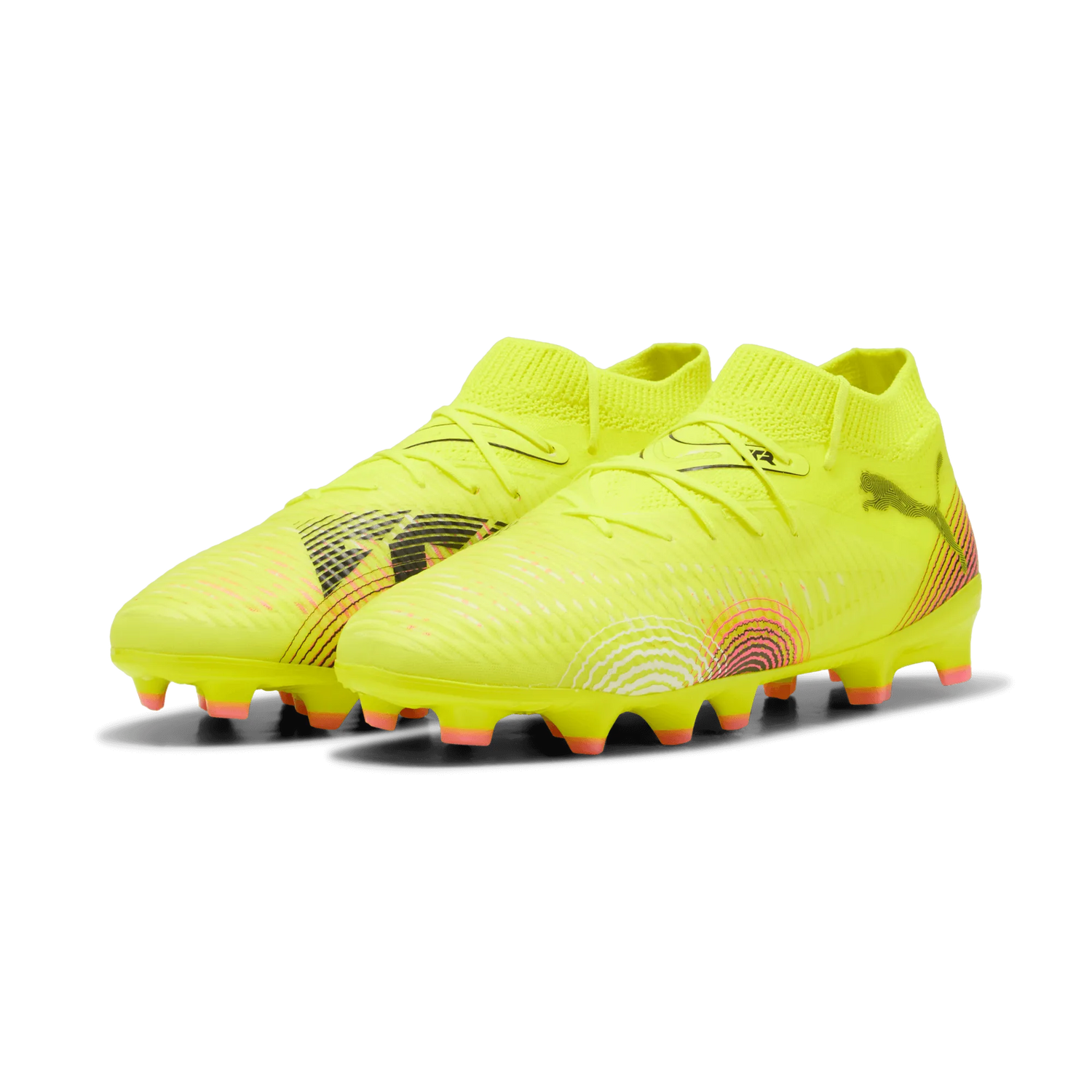 Puma JR Future 8 Pro Firm_Artificial Ground Soccer Cleats - Audacity Pack (SP25) (Pair - Lateral)