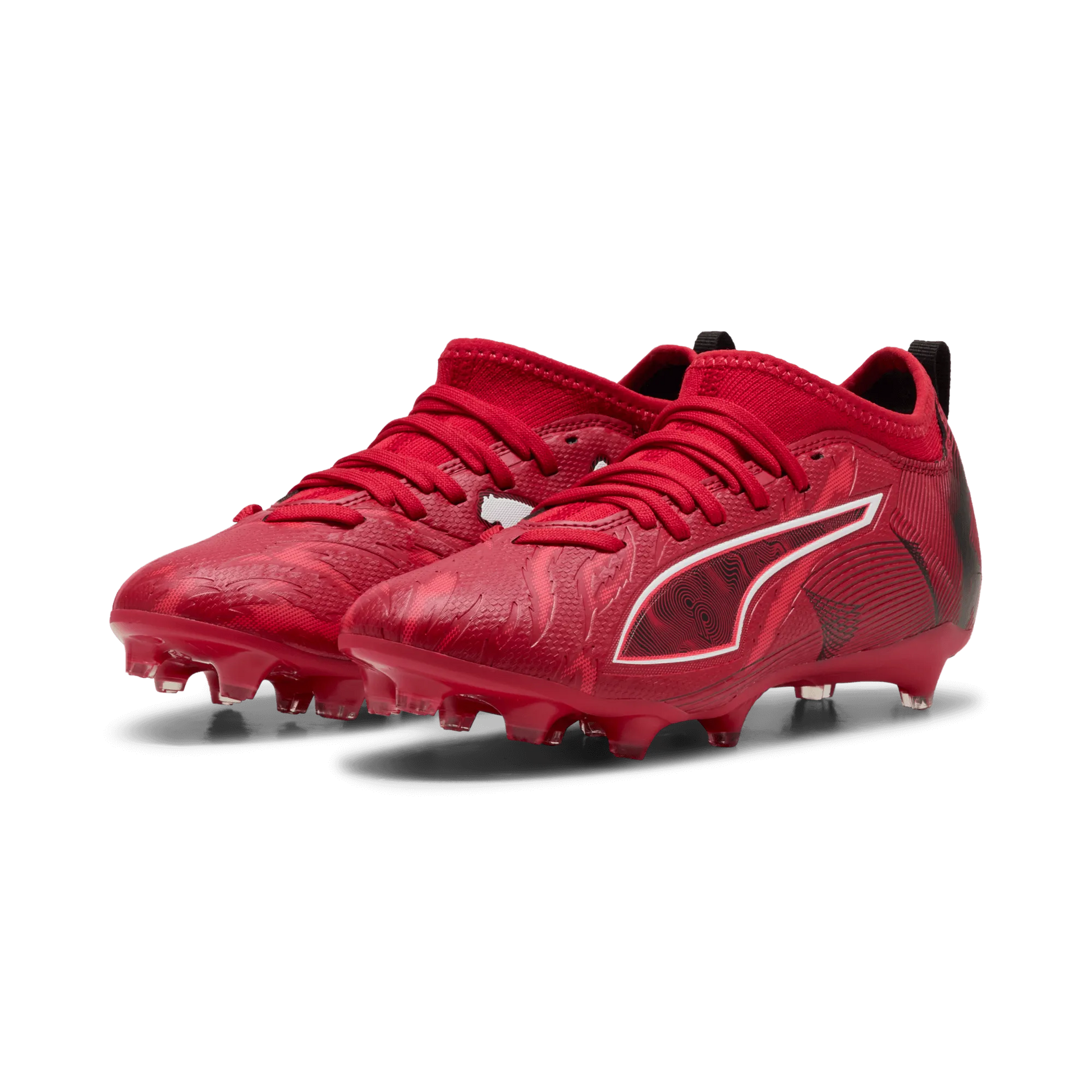 Puma JR Ultra 6 Match CP Firm/Artificial Ground Soccer Cleats - Pulisic Never Stop Pack (FA25) (Pair - Lateral)