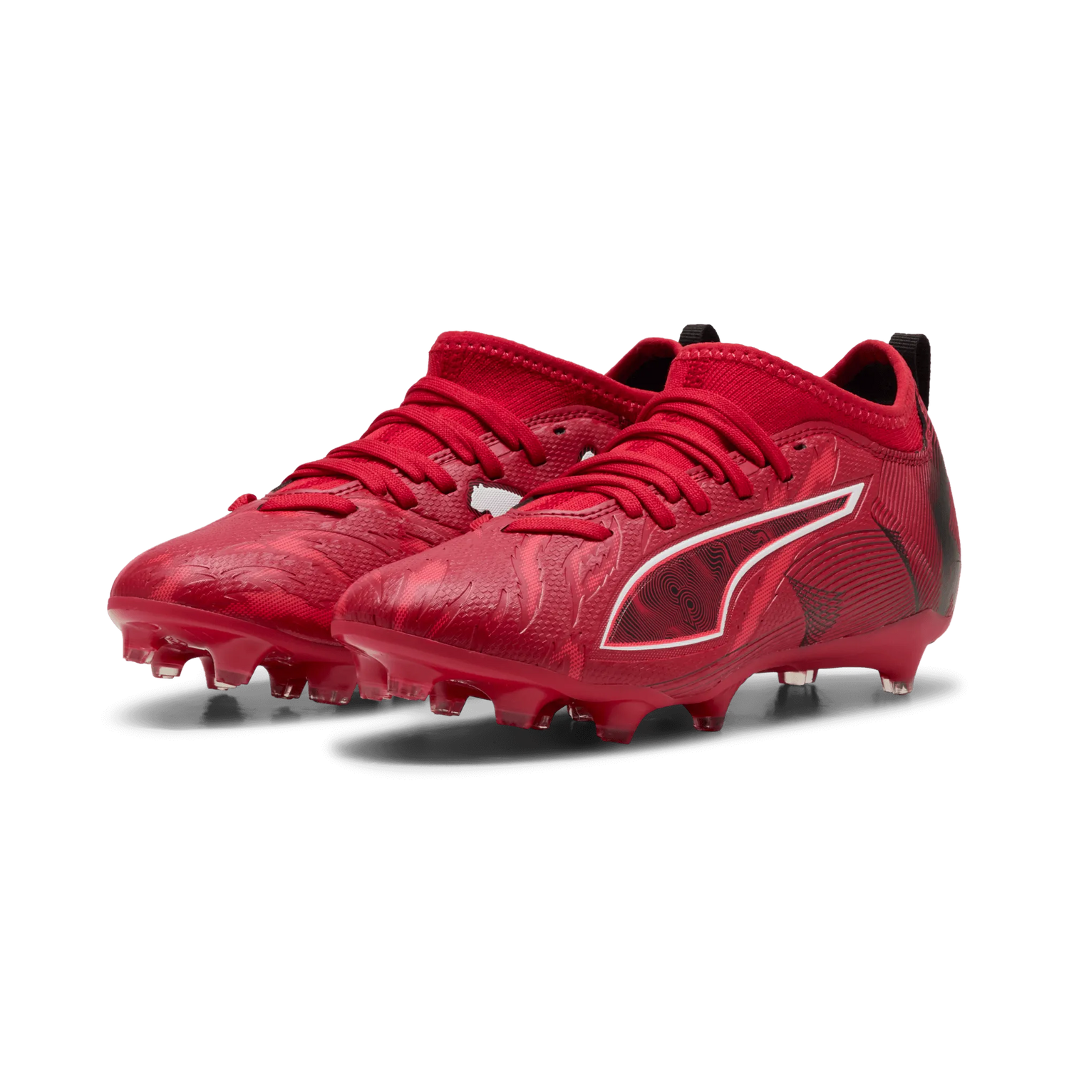 Puma JR Ultra 6 Match CP Firm/Artificial Ground Soccer Cleats - Pulisic Never Stop Pack (FA25) (Pair - Lateral)