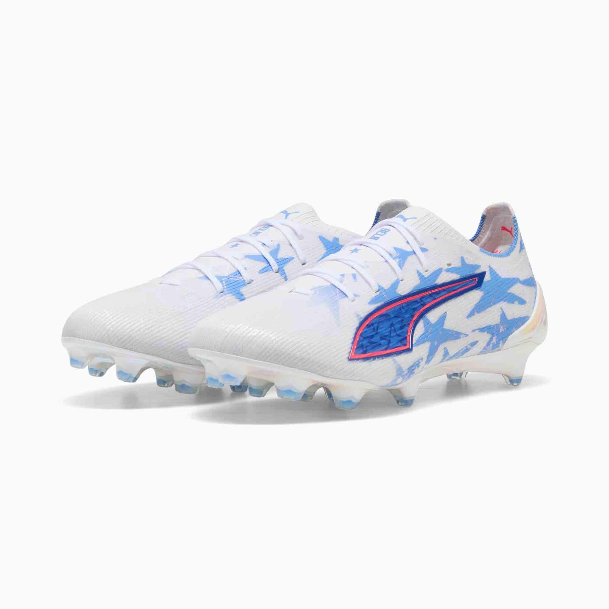 Puma Junior Ultra 6 Match KidSuper x Christian Pulisic Firm_Artificial Ground Soccer Cleats (Pair - Lateral)