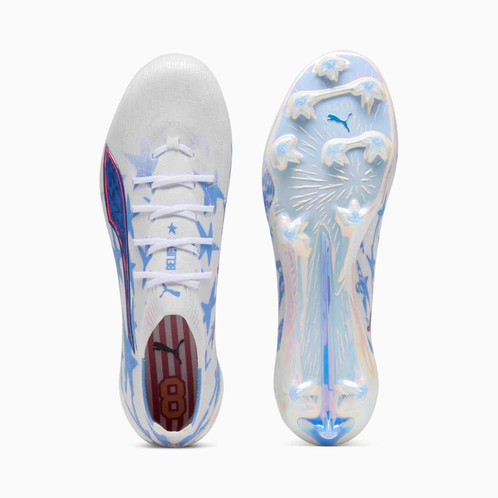 Puma Junior Ultra 6 Match KidSuper x Christian Pulisic Firm_Artificial Ground Soccer Cleats (Pair - Top and Bottom)