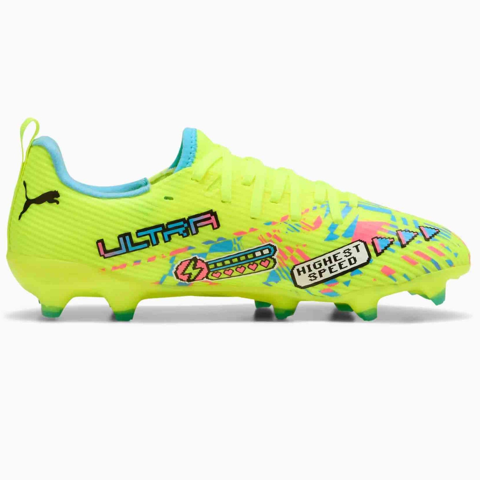 Puma Junior Ultra 7 Match Advanced Level Firm_Artificial Ground Soccer Cleats - Level Up Pack (FA26) (Side 2)