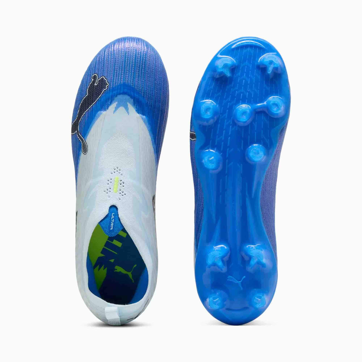 Puma Junior Ultra Nitro 7 Laceless Firm-Artificial Ground Soccer Cleats - Unscripted Pack (FA26) (Pair - Top and Bottom)