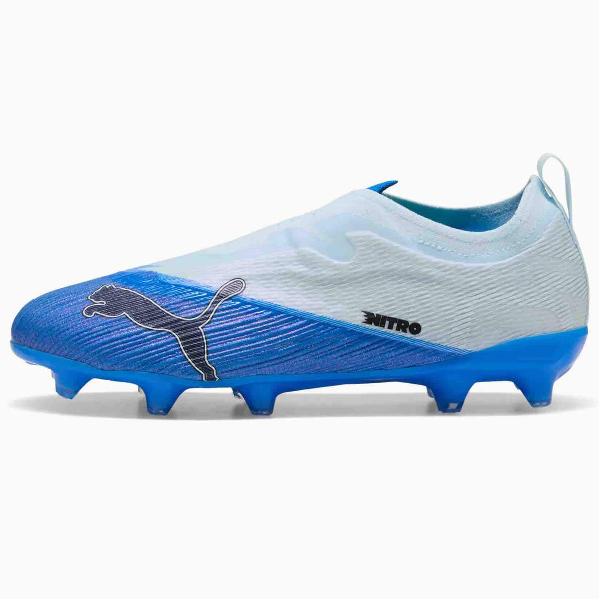 Puma Junior Ultra Nitro 7 Laceless Firm-Artificial Ground Soccer Cleats - Unscripted Pack (FA26) (Side 1)