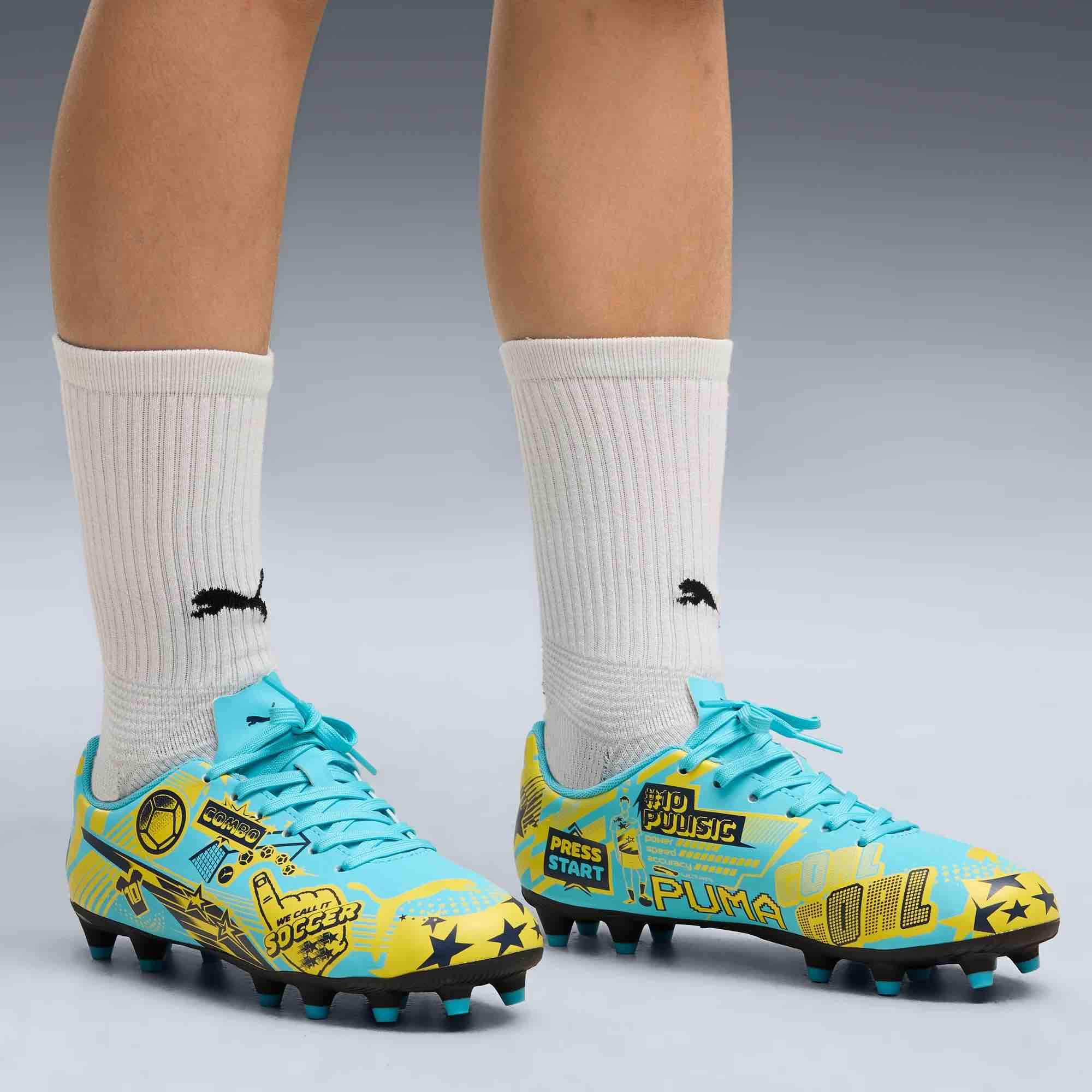 Puma Kids' Ultra CP Legacy Artificial/Firm Ground Soccer Cleats (Model 1)