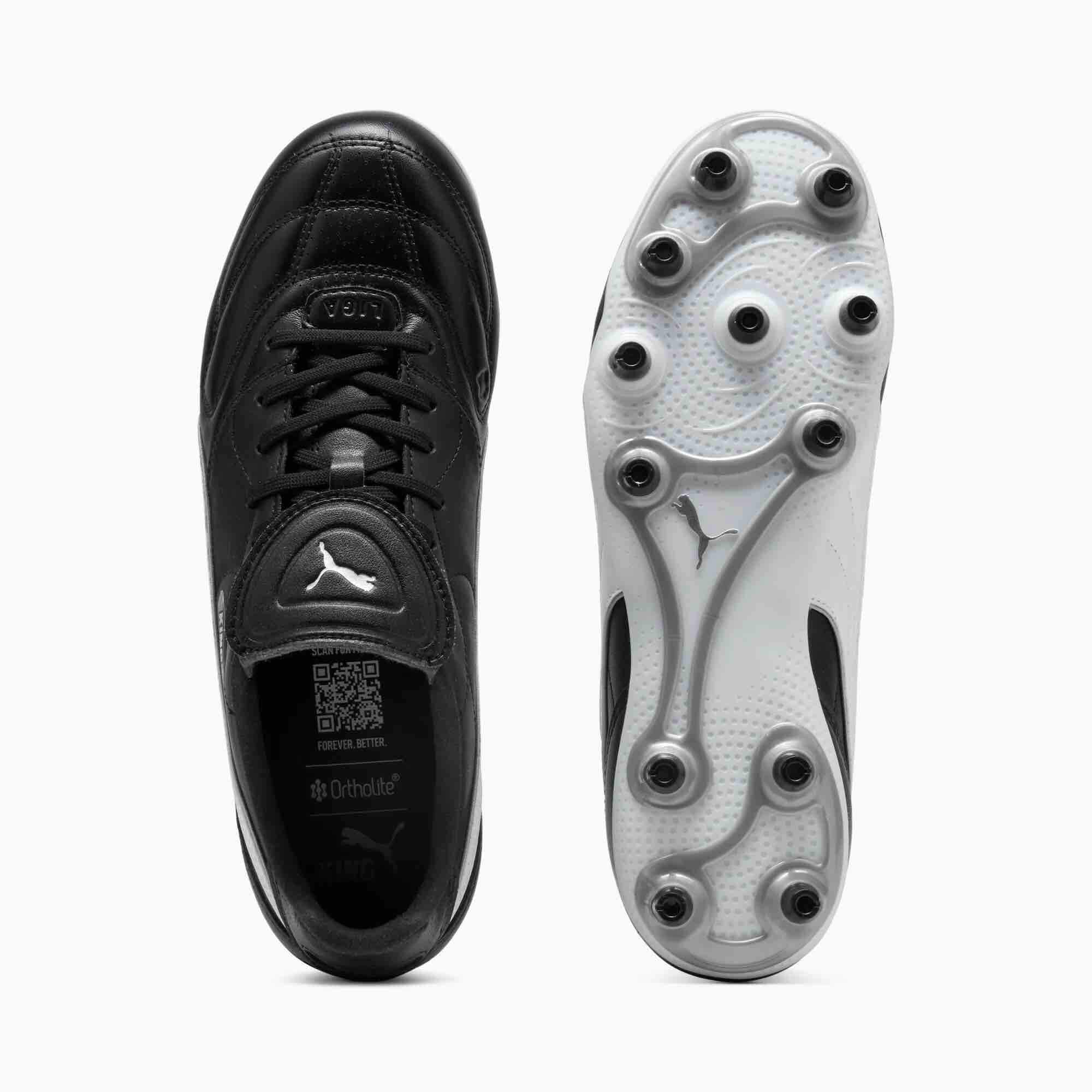 Puma King Liga Firm/Artificial Ground Soccer Cleats - King Classic Pack (FA26) (Pair - Top and Bottom)