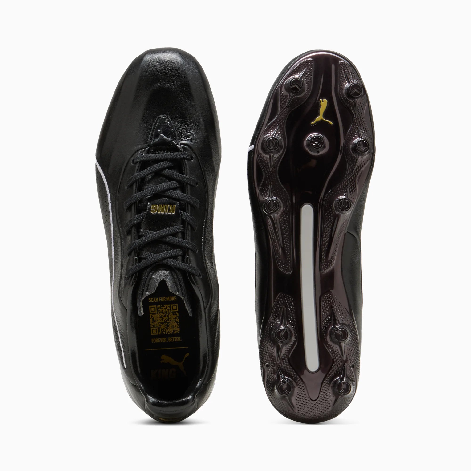 Puma King Platinum Firm/Artificial Ground Soccer Cleats - King Classic Pack (SP26) (Pair - Top and Bottom)