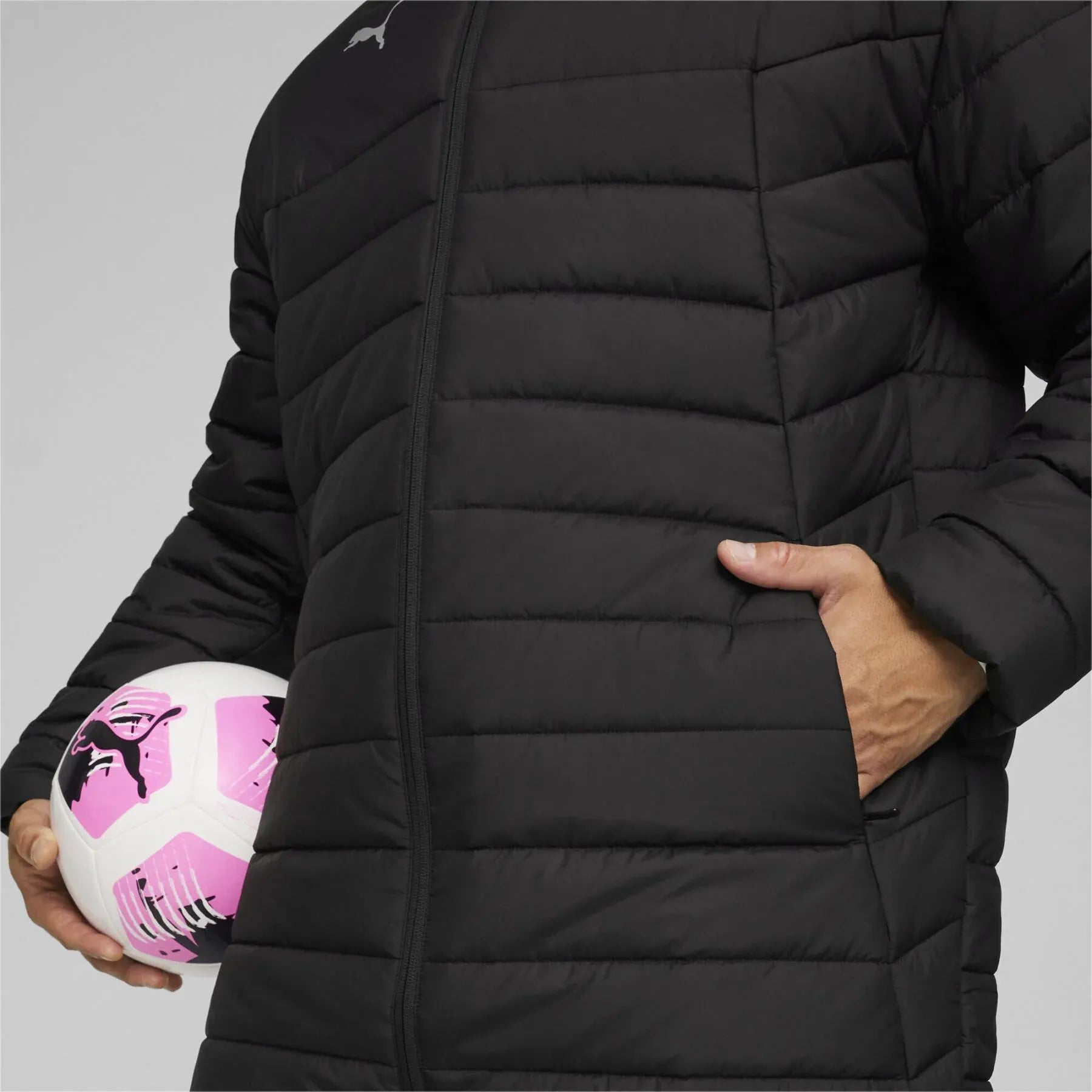 Puma Men's TeamFinal Bench Jacket (Detail 2)