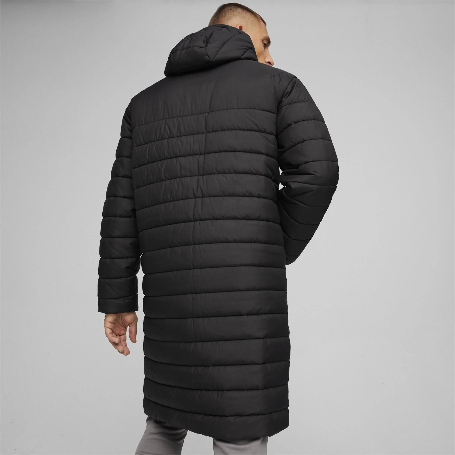 Puma Men's TeamFinal Bench Jacket (Model - Back)