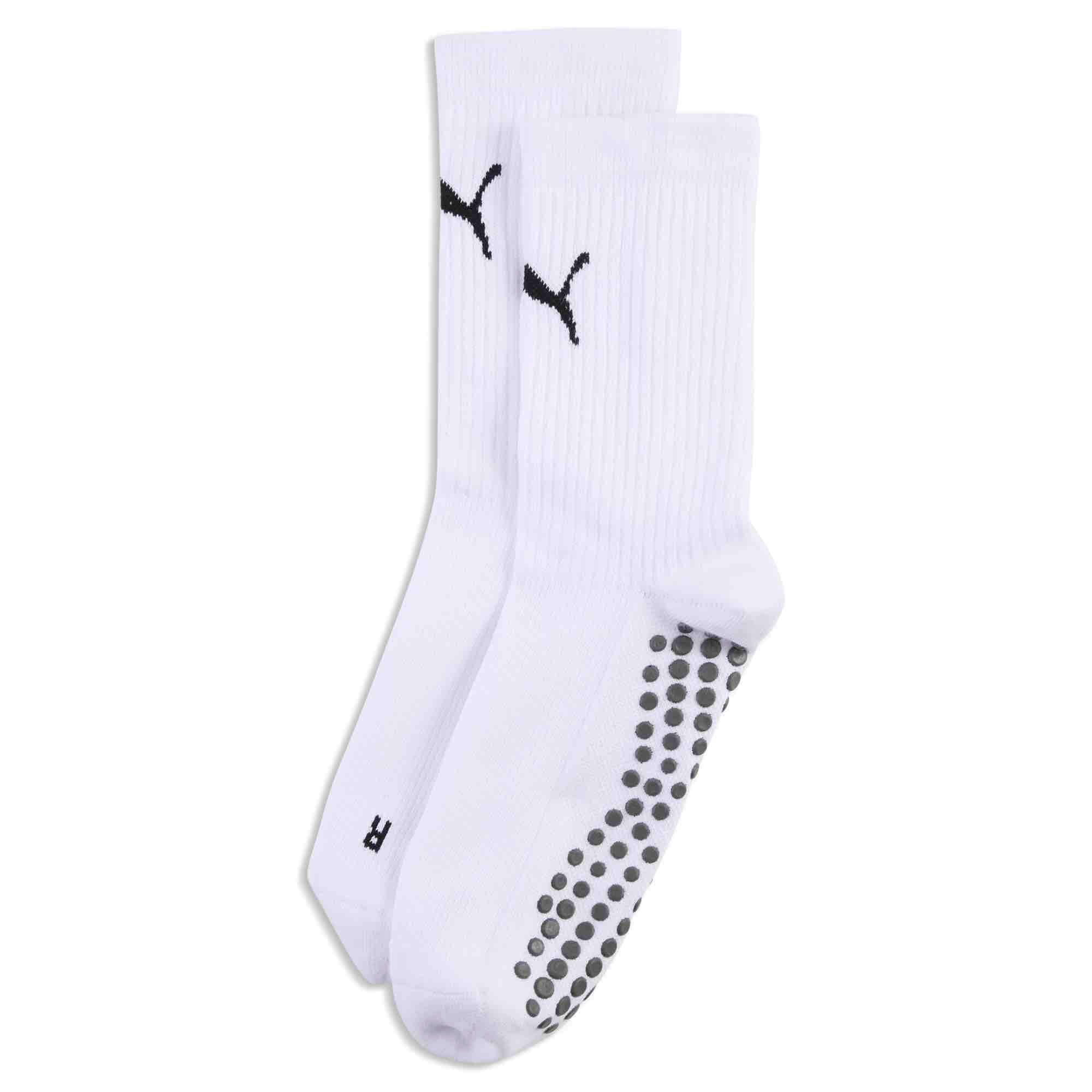 Puma TeamGOAL 26 Grip Socks White (Pair)